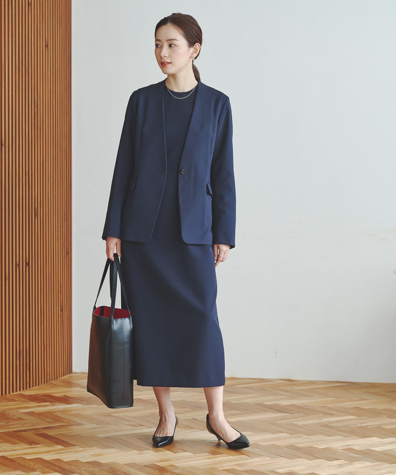 URBAN RESEARCH「『セットアップ対応』ノーカラージャケット」|ノーカラージャケット|