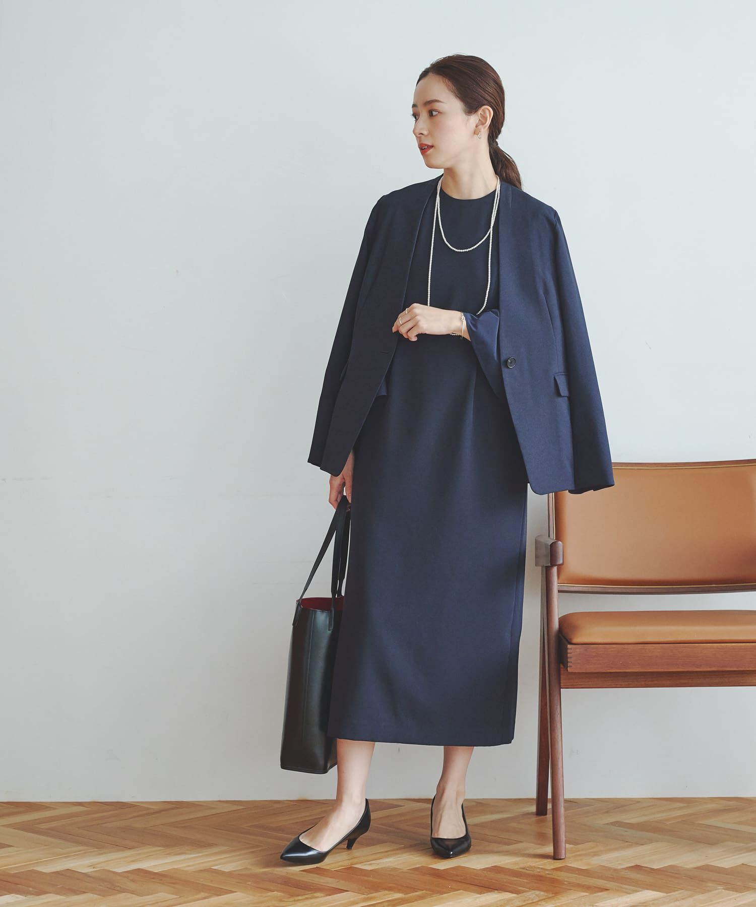 URBAN RESEARCH「『セットアップ対応』ノーカラージャケット」|ノーカラージャケット|