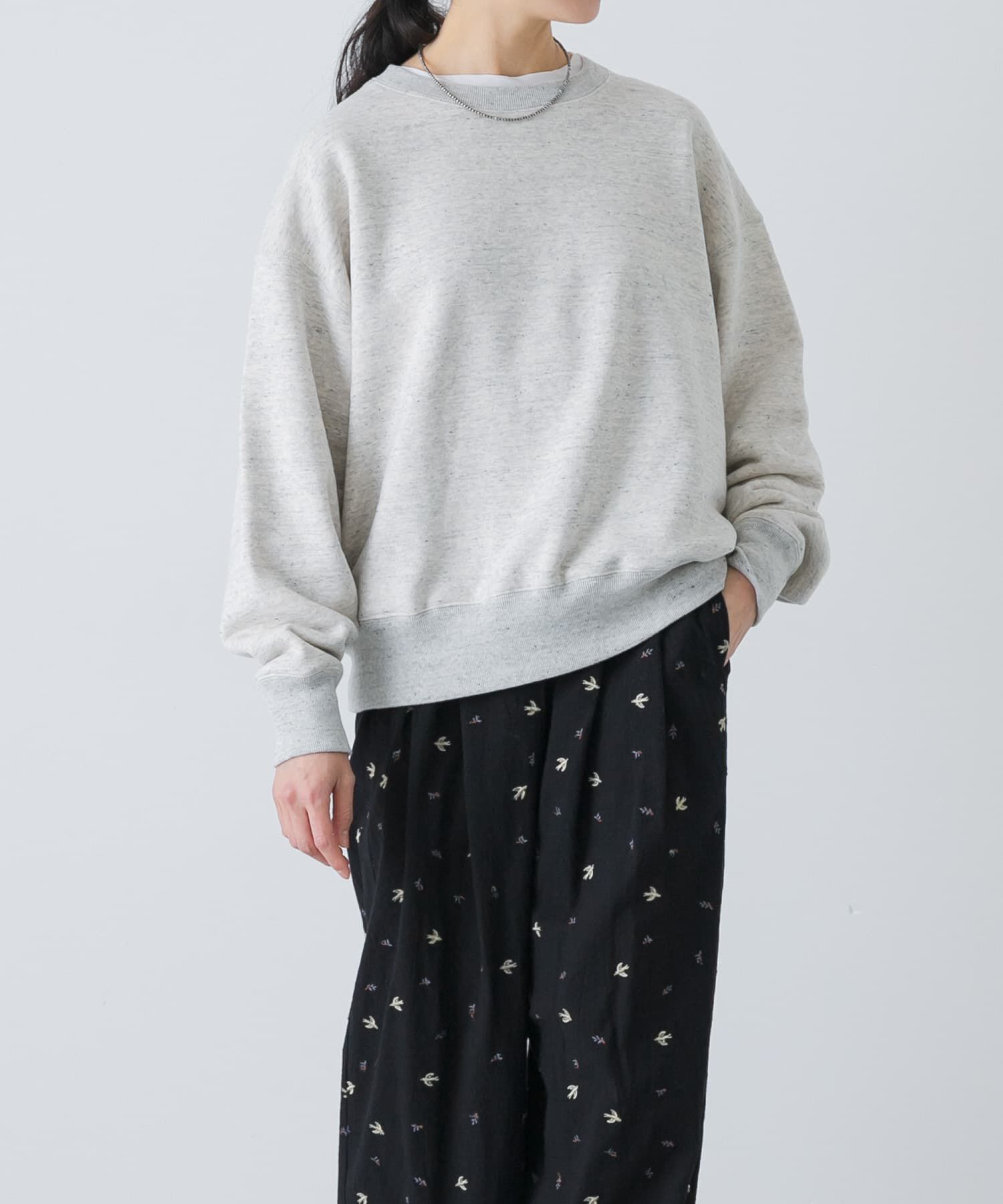 かぐれ「コットンスウェットプルオーバー」|スウェット・ジャージ|