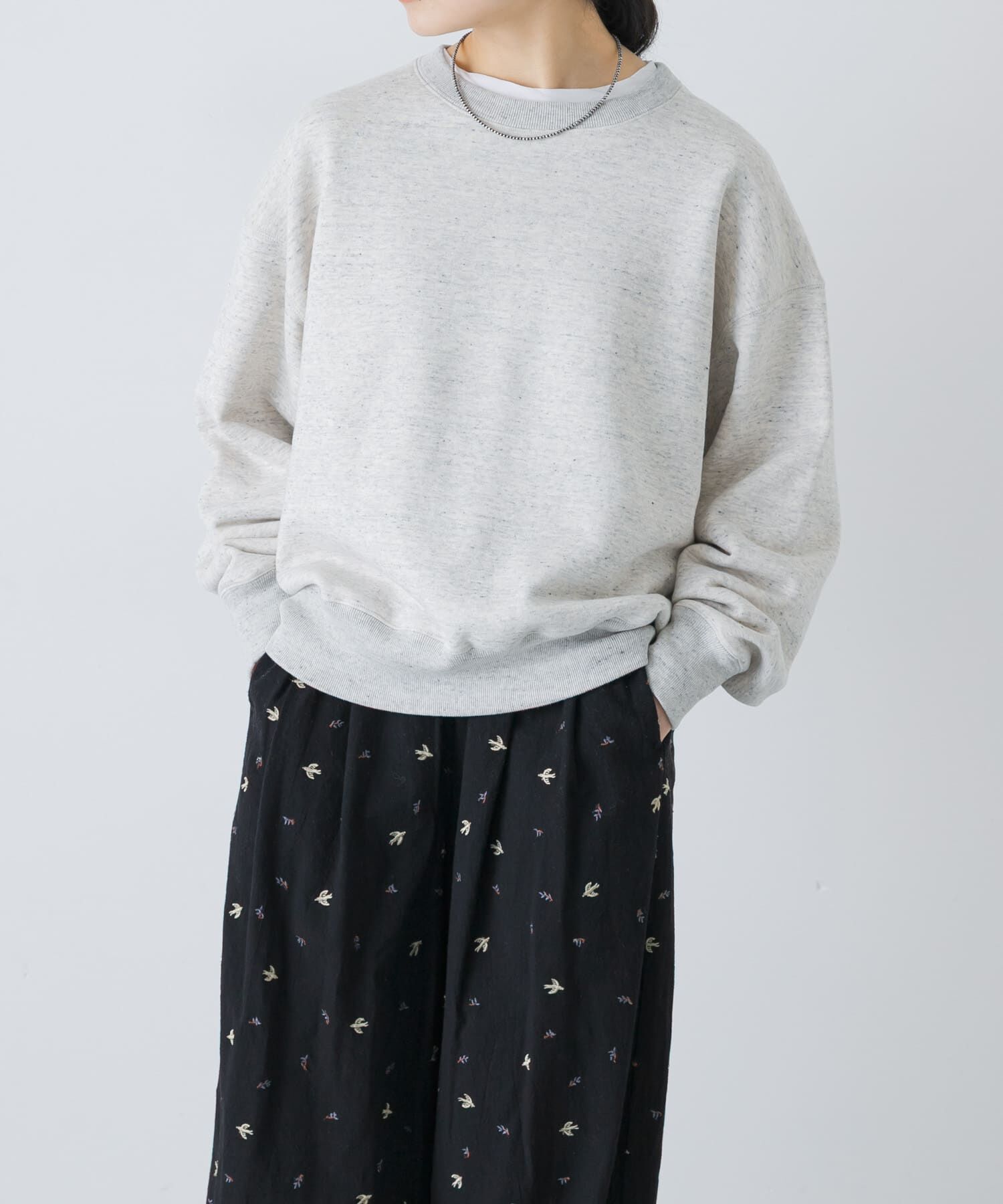 かぐれ「コットンスウェットプルオーバー」|スウェット・ジャージ|