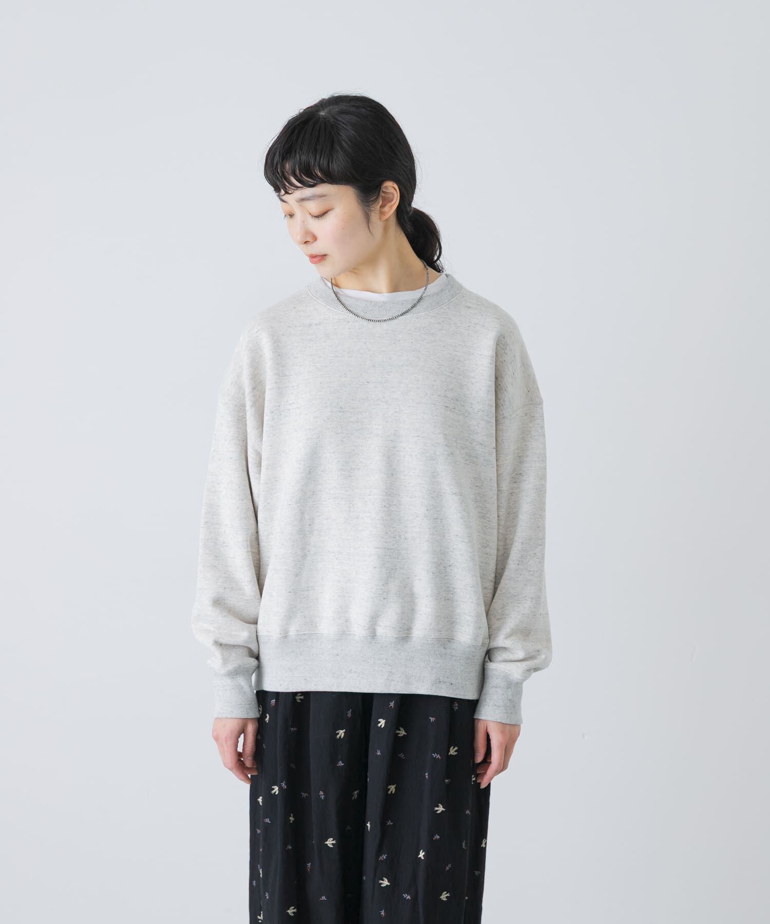 かぐれ「コットンスウェットプルオーバー」|スウェット・ジャージ|