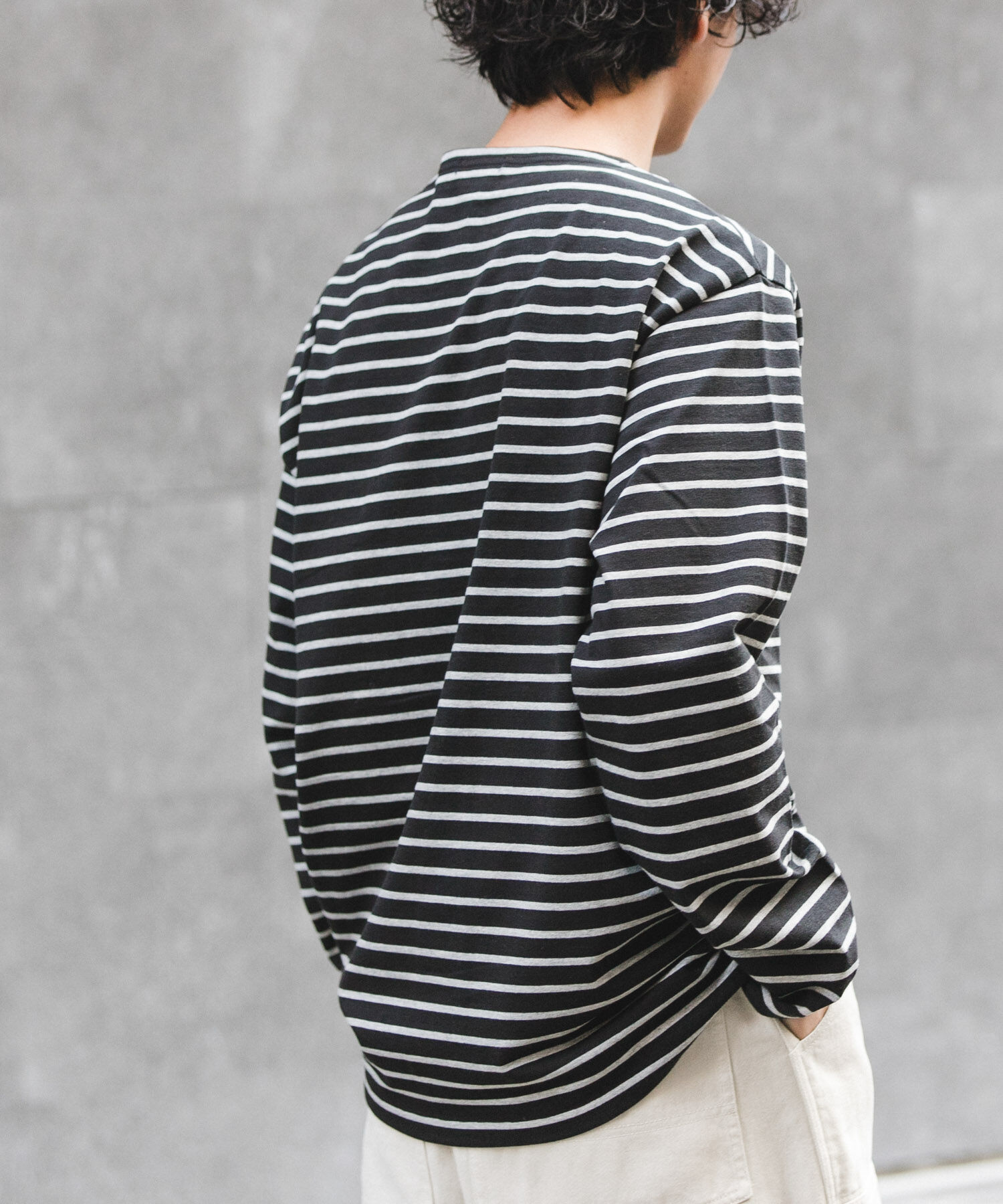 URBAN RESEARCH DOORS「FORK&SPOON　ボートネックボーダー」|Tシャツ・カットソー|