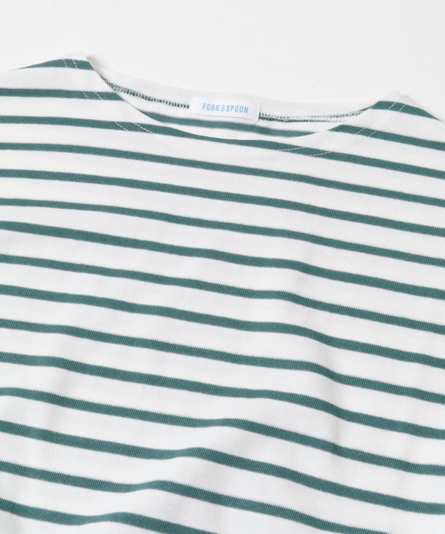 URBAN RESEARCH DOORS「FORK&SPOON　ボートネックボーダー」|Tシャツ・カットソー|