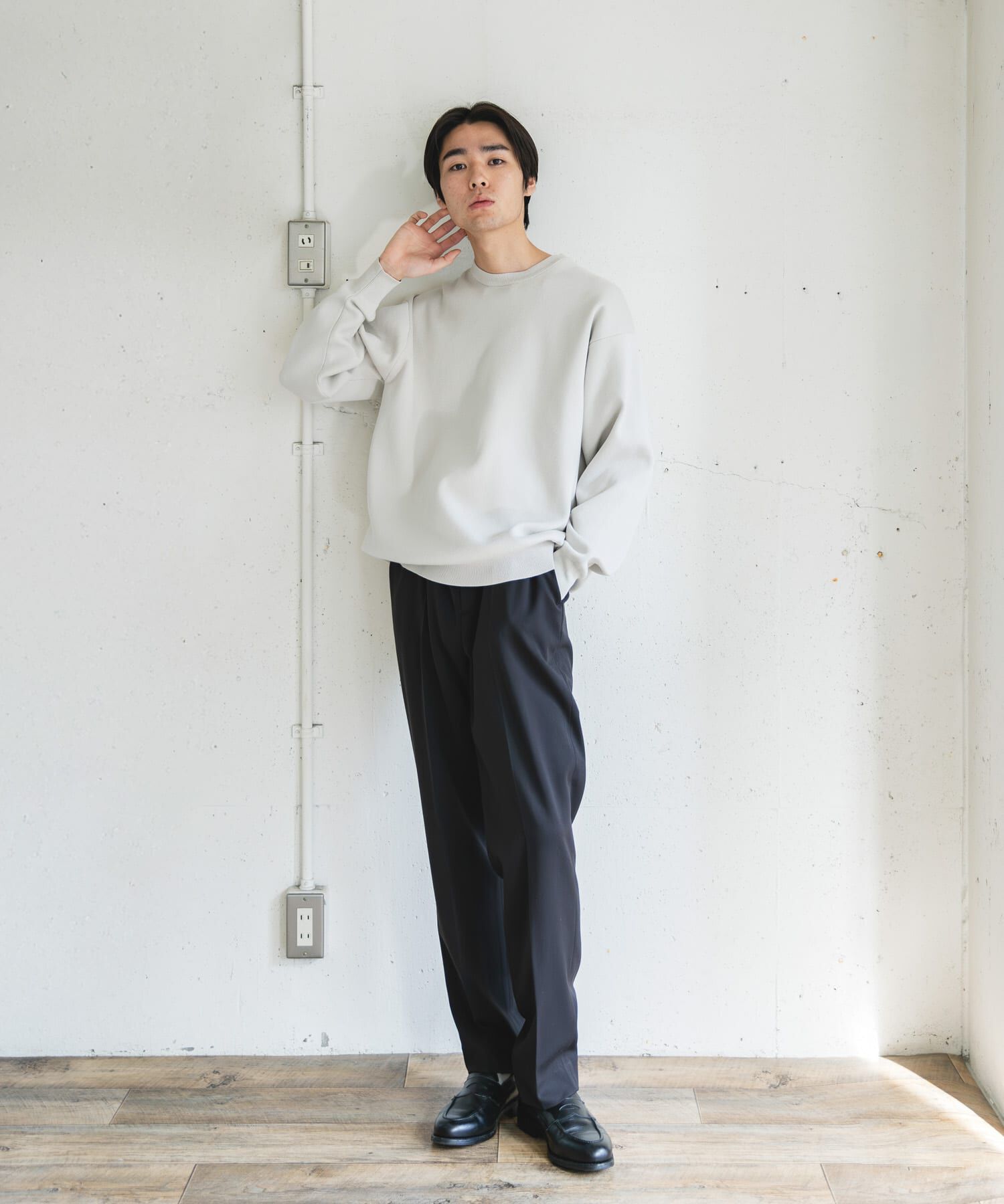 URBAN RESEARCH DOORS「『UR TECH』完声 テーパードトラウザー」|その他|