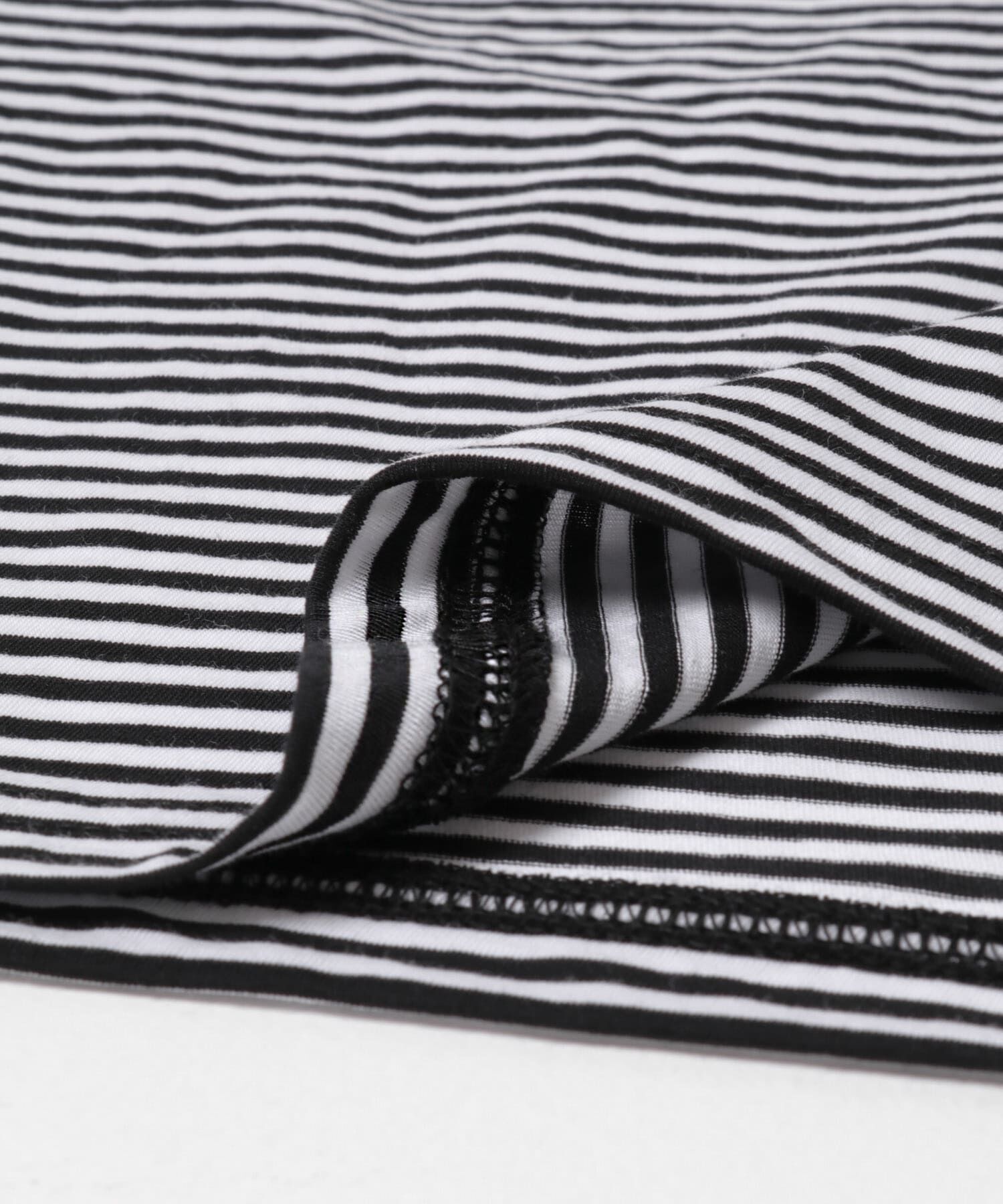 かぐれ「ハイツイストボーダーカットソー」|Tシャツ・カットソー|