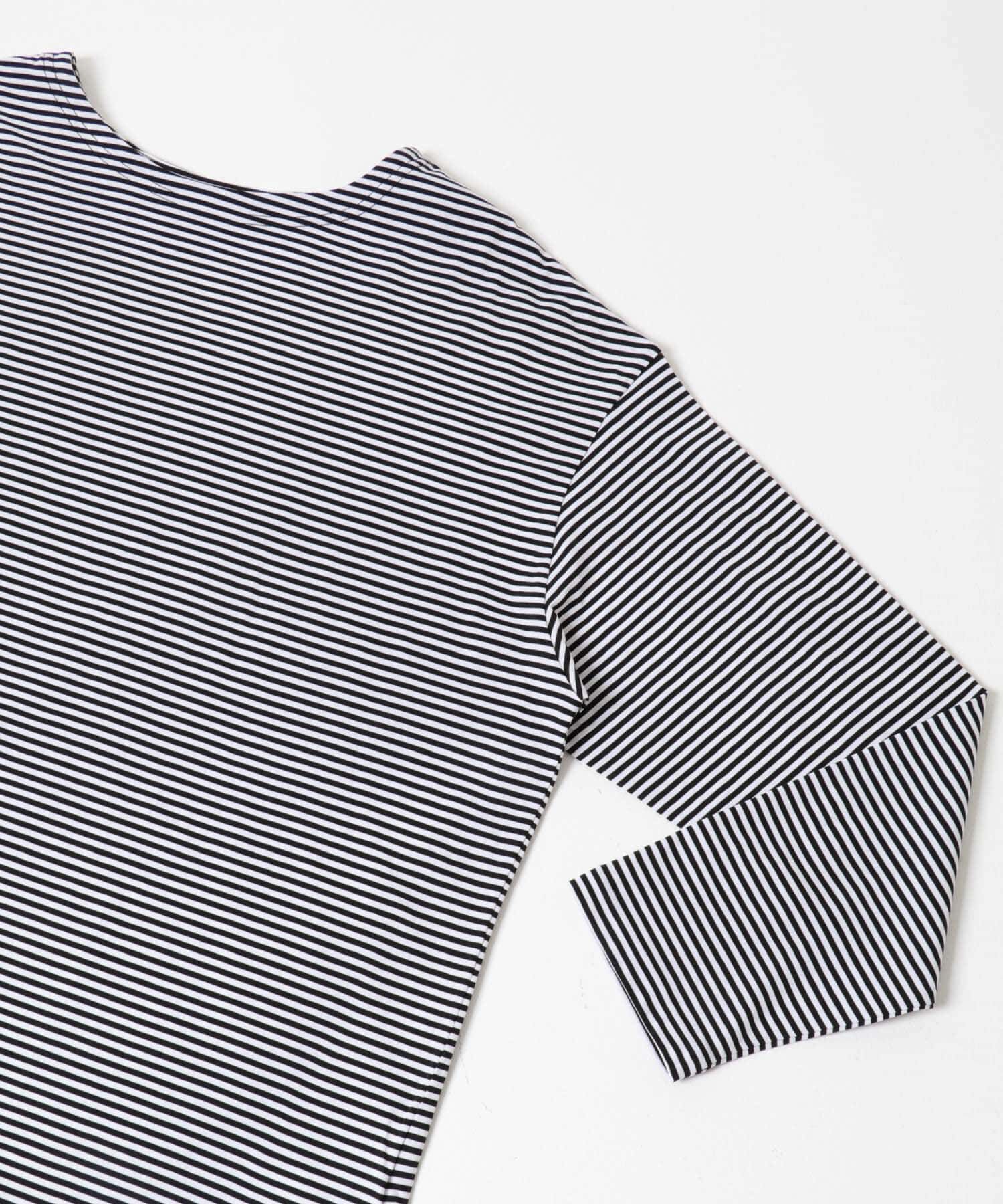 かぐれ「ハイツイストボーダーカットソー」|Tシャツ・カットソー|