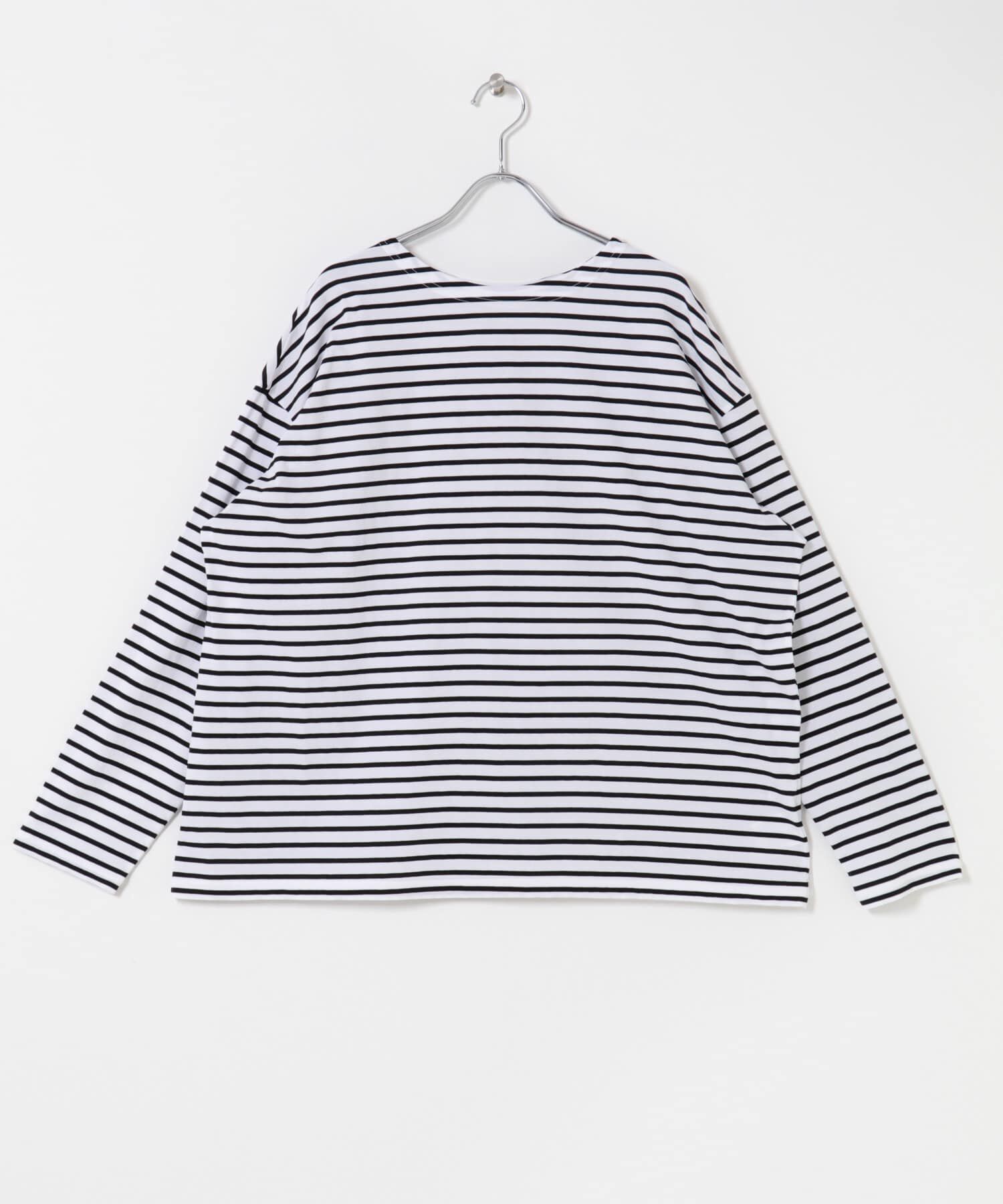 かぐれ「ハイツイストボーダーカットソー」|Tシャツ・カットソー|