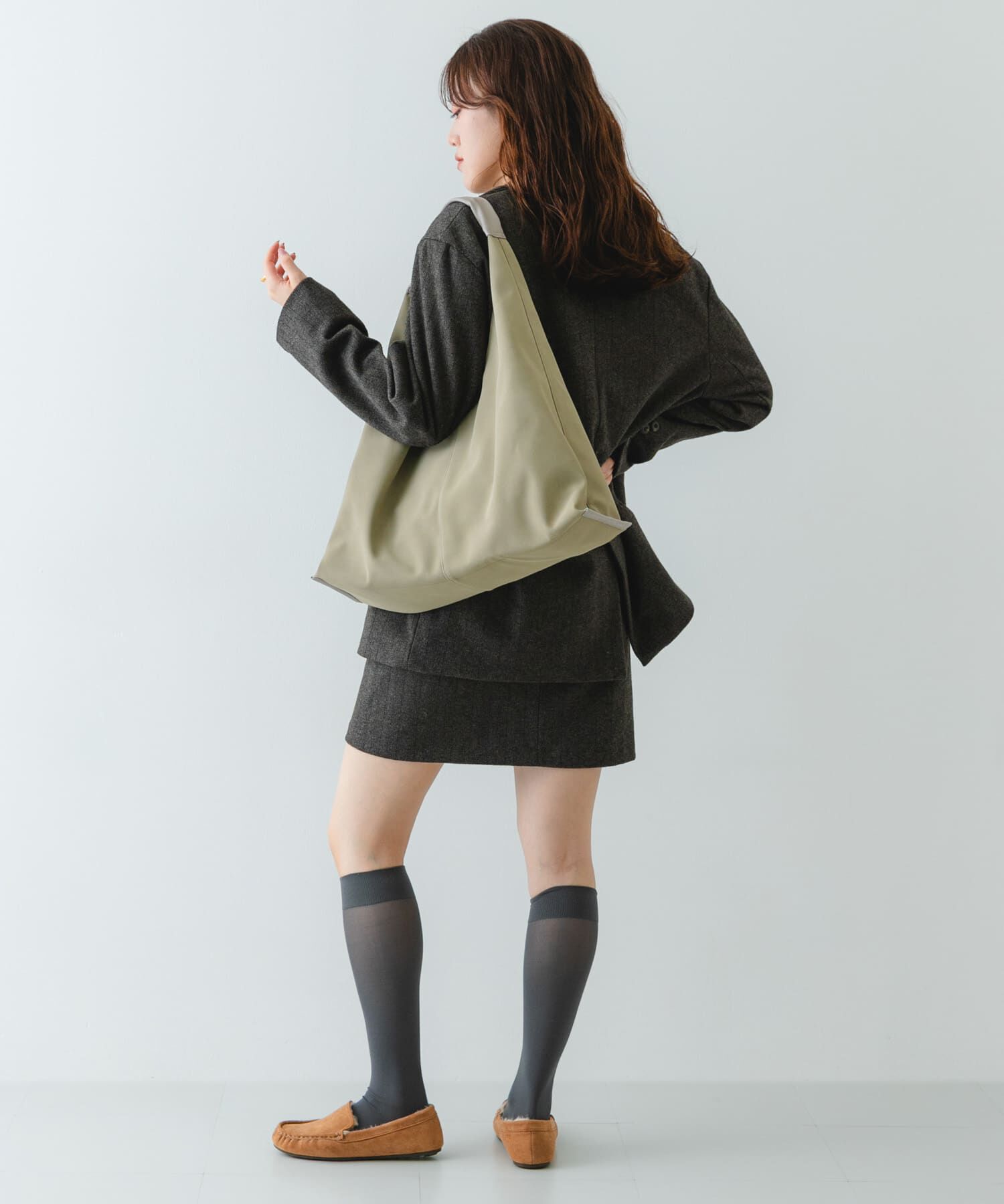 RODE SKO「スエード調ワンハンドルトートバッグ」|トートバッグ|