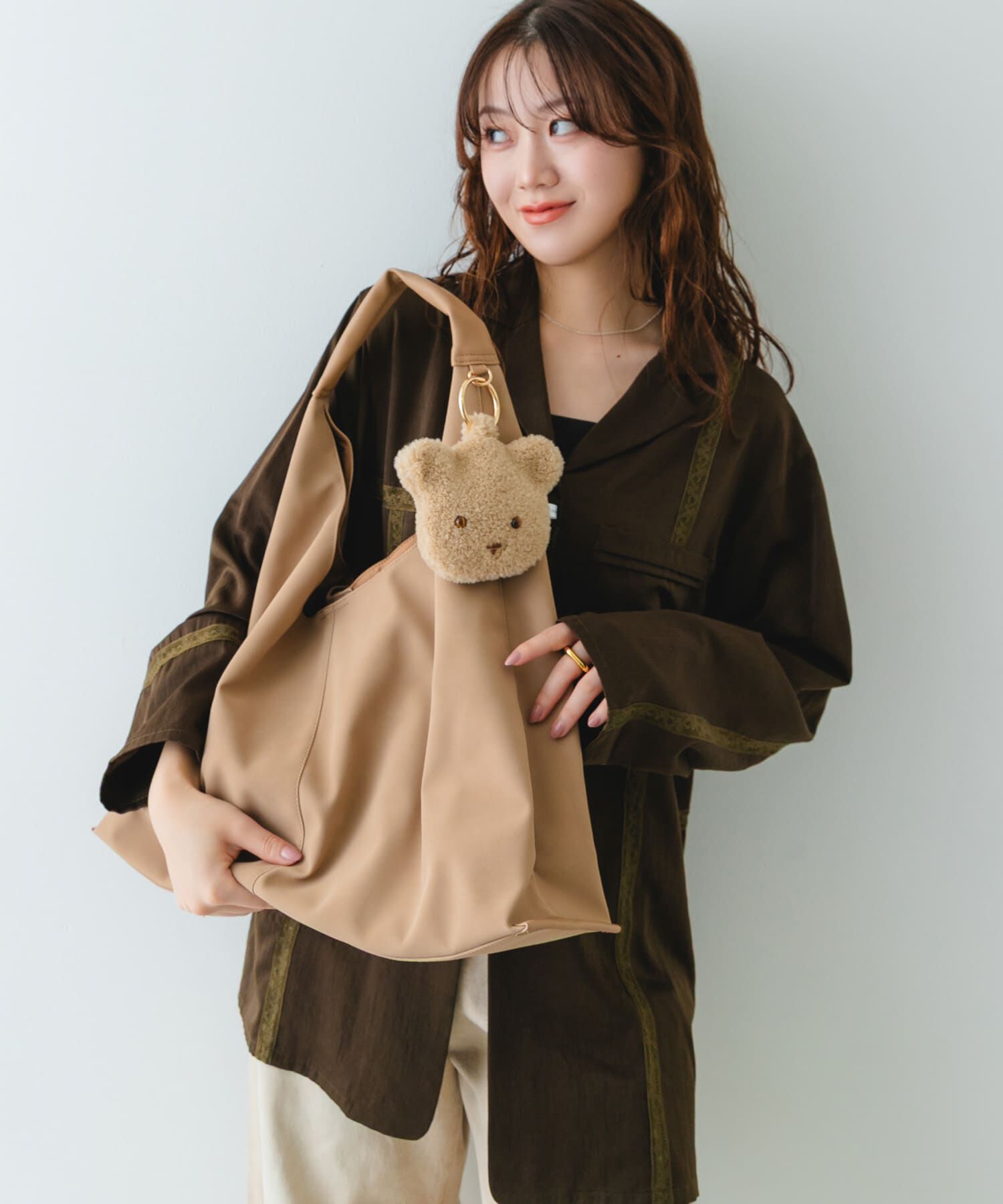 RODE SKO「スエード調ワンハンドルトートバッグ」|トートバッグ|