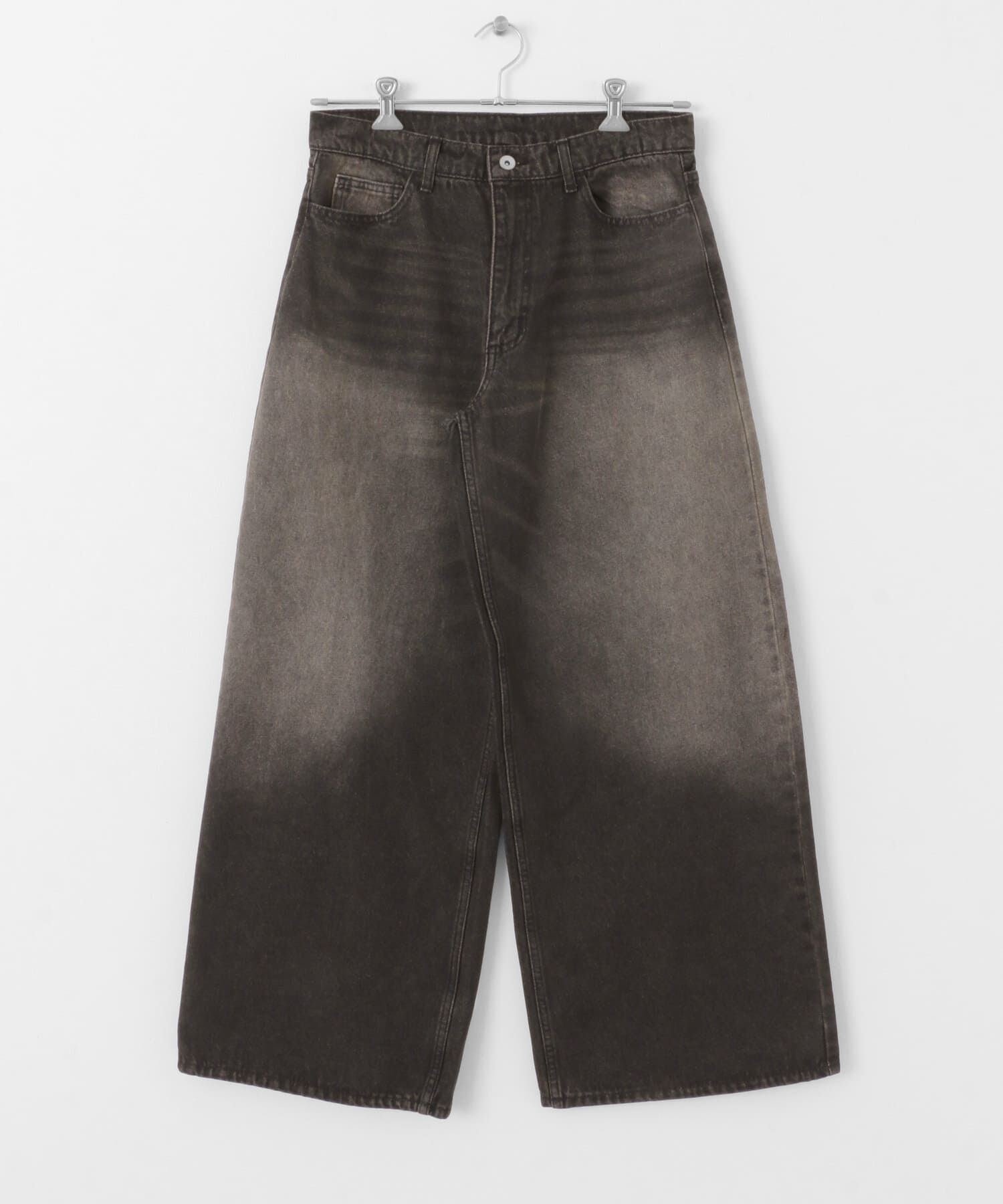 SENSE OF PLACE by URBAN RESEARCH「ヴィンテージライクデニムワイドパンツ」|デニム|