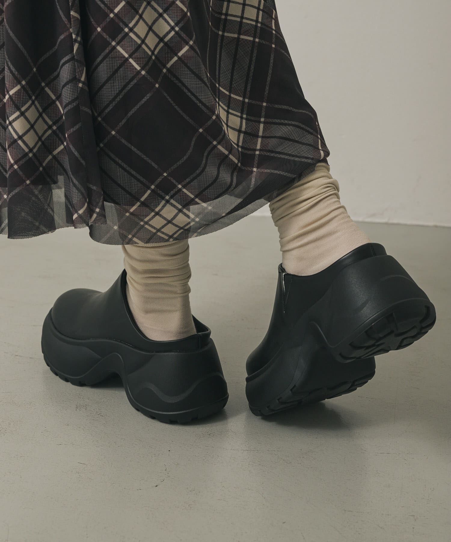 SENSE OF PLACE by URBAN RESEARCH「ボリュームソールサボサンダル」|サンダル|