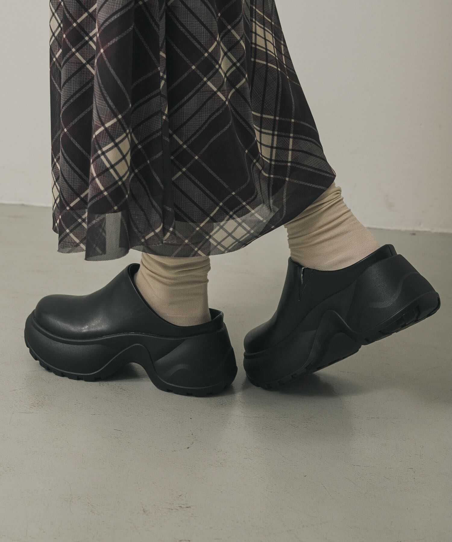 SENSE OF PLACE by URBAN RESEARCH「ボリュームソールサボサンダル」|サンダル|