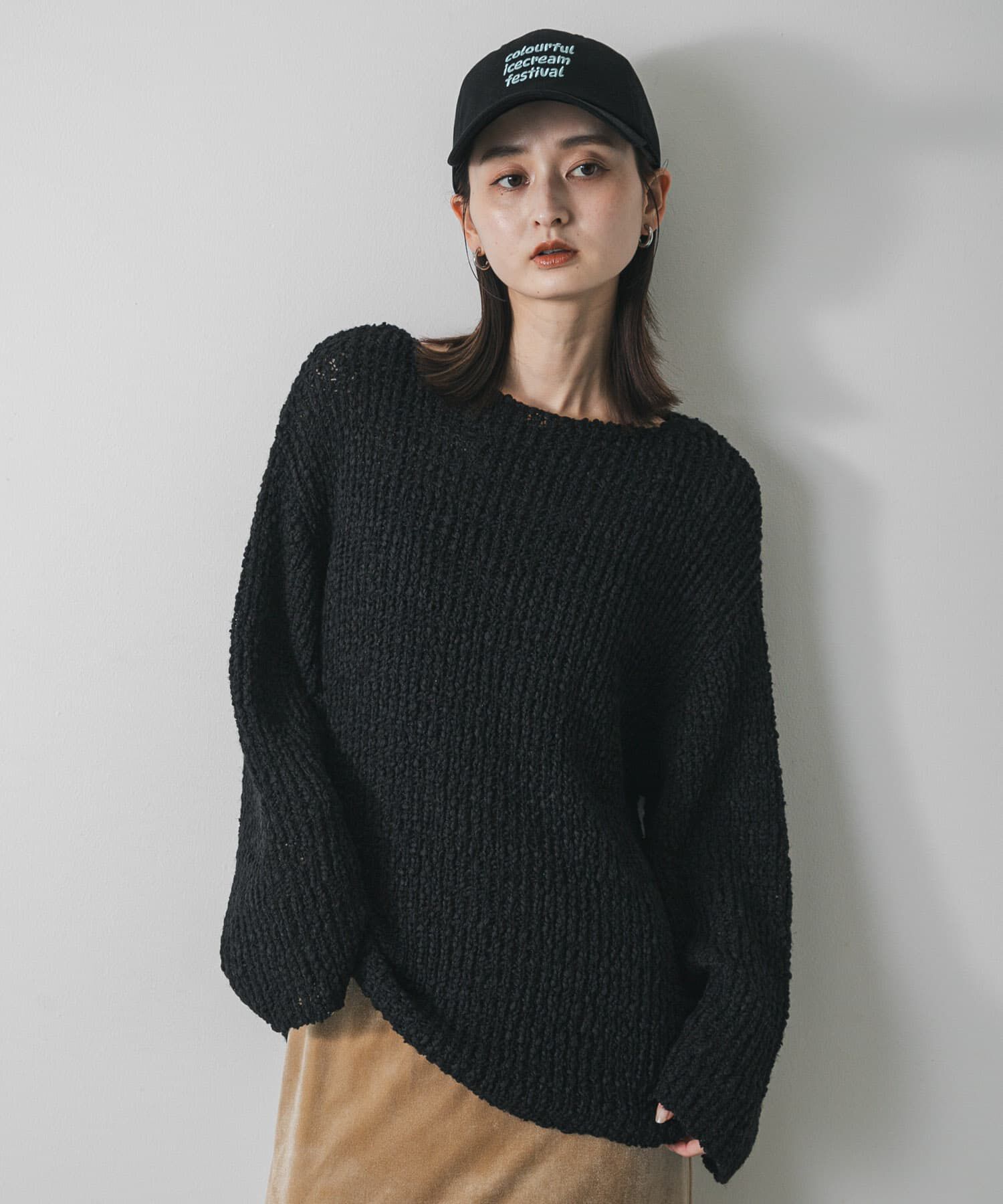 SENSE OF PLACE by URBAN RESEARCH「ポコポコルーズセーター」|ニット・セーター|