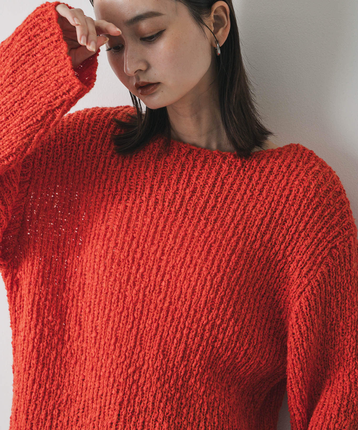 SENSE OF PLACE by URBAN RESEARCH「ポコポコルーズセーター」|ニット・セーター|