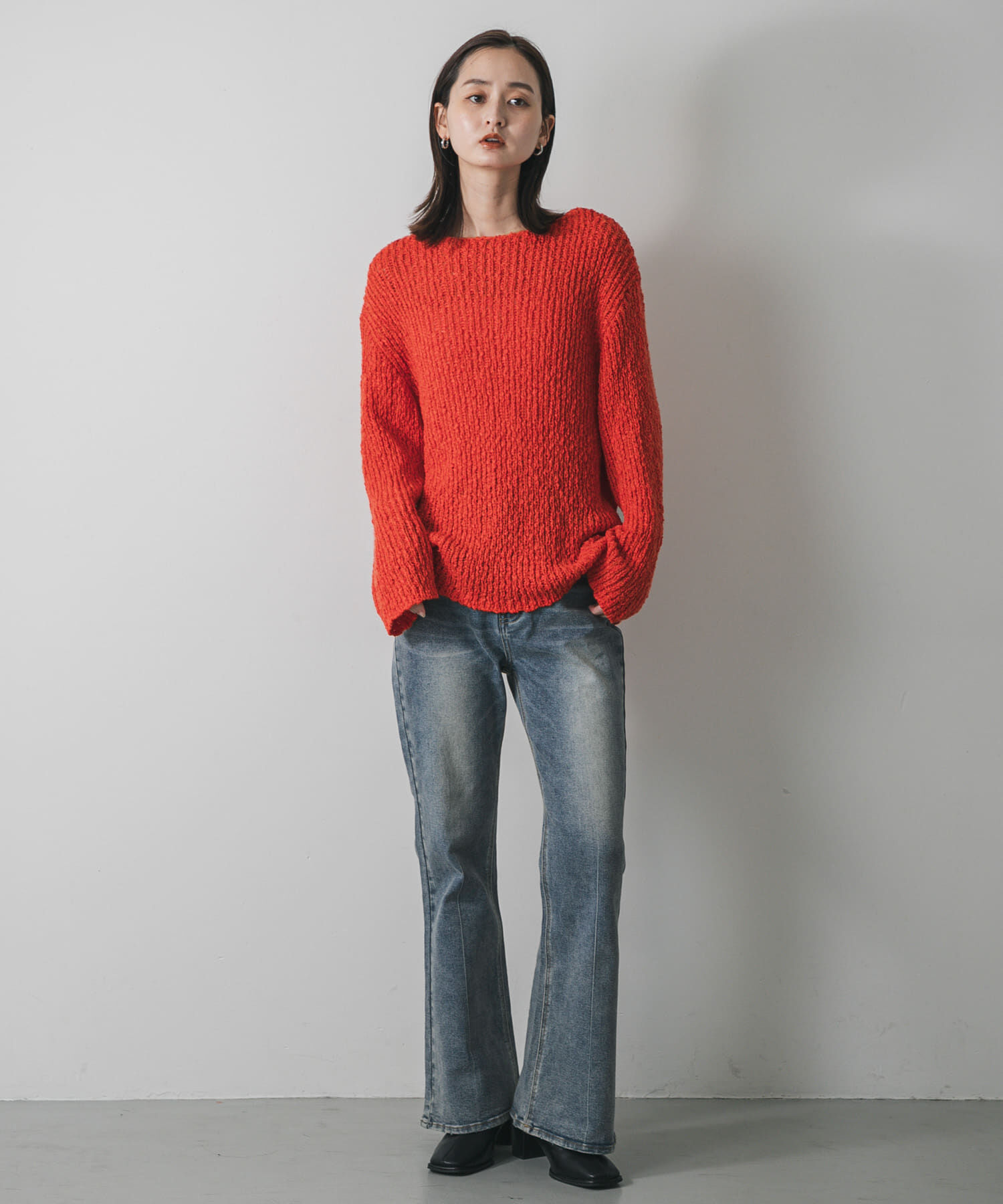 SENSE OF PLACE by URBAN RESEARCH「ポコポコルーズセーター」|ニット・セーター|