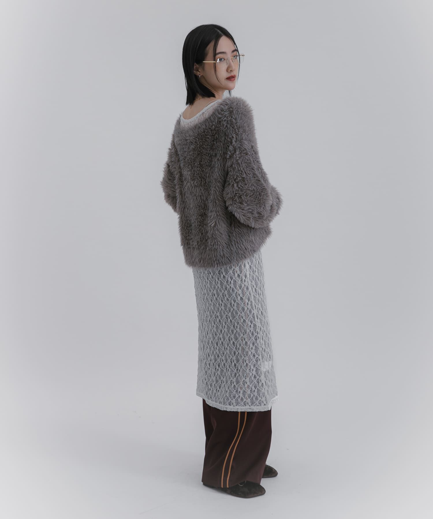 SENSE OF PLACE by URBAN RESEARCH「ミックスシャギーセーター」|ニット・セーター|