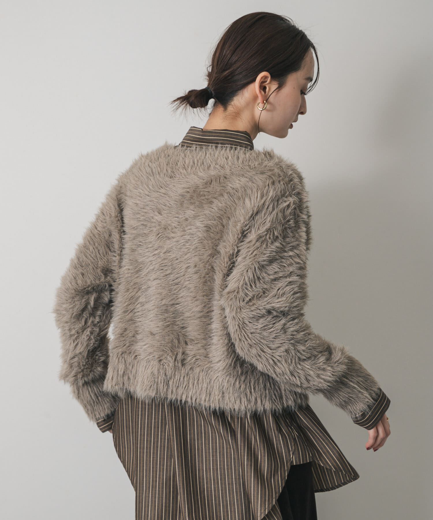 SENSE OF PLACE by URBAN RESEARCH「ミックスシャギーセーター」|ニット・セーター|