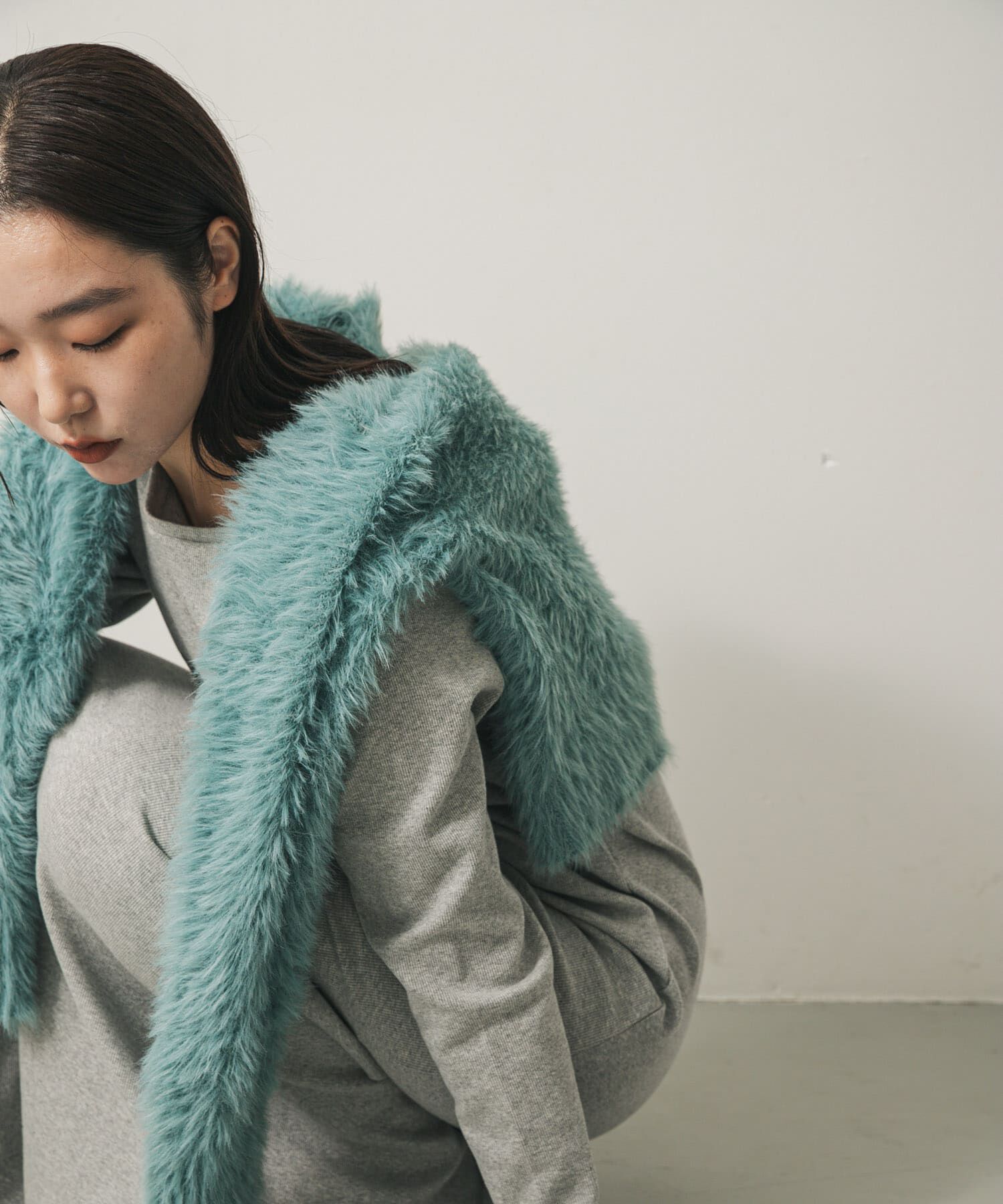 SENSE OF PLACE by URBAN RESEARCH「ミックスシャギーセーター」|ニット・セーター|