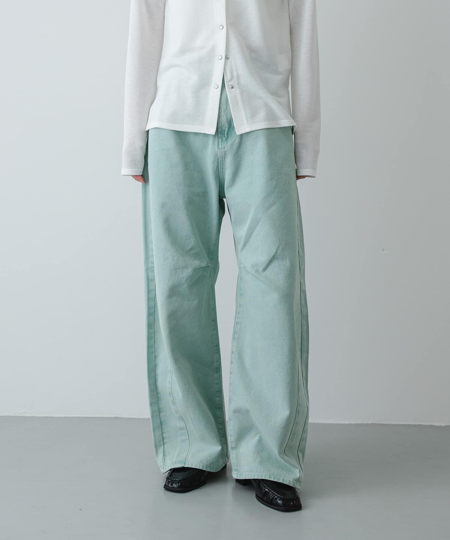 SENSE OF PLACE by URBAN RESEARCH「カーブデニム」|デニム|ミント