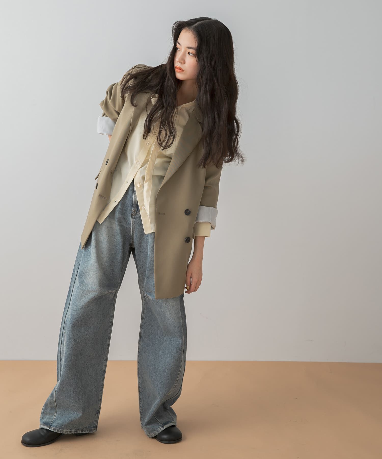 SENSE OF PLACE by URBAN RESEARCH「カーブデニム」|デニム|インディゴブルー