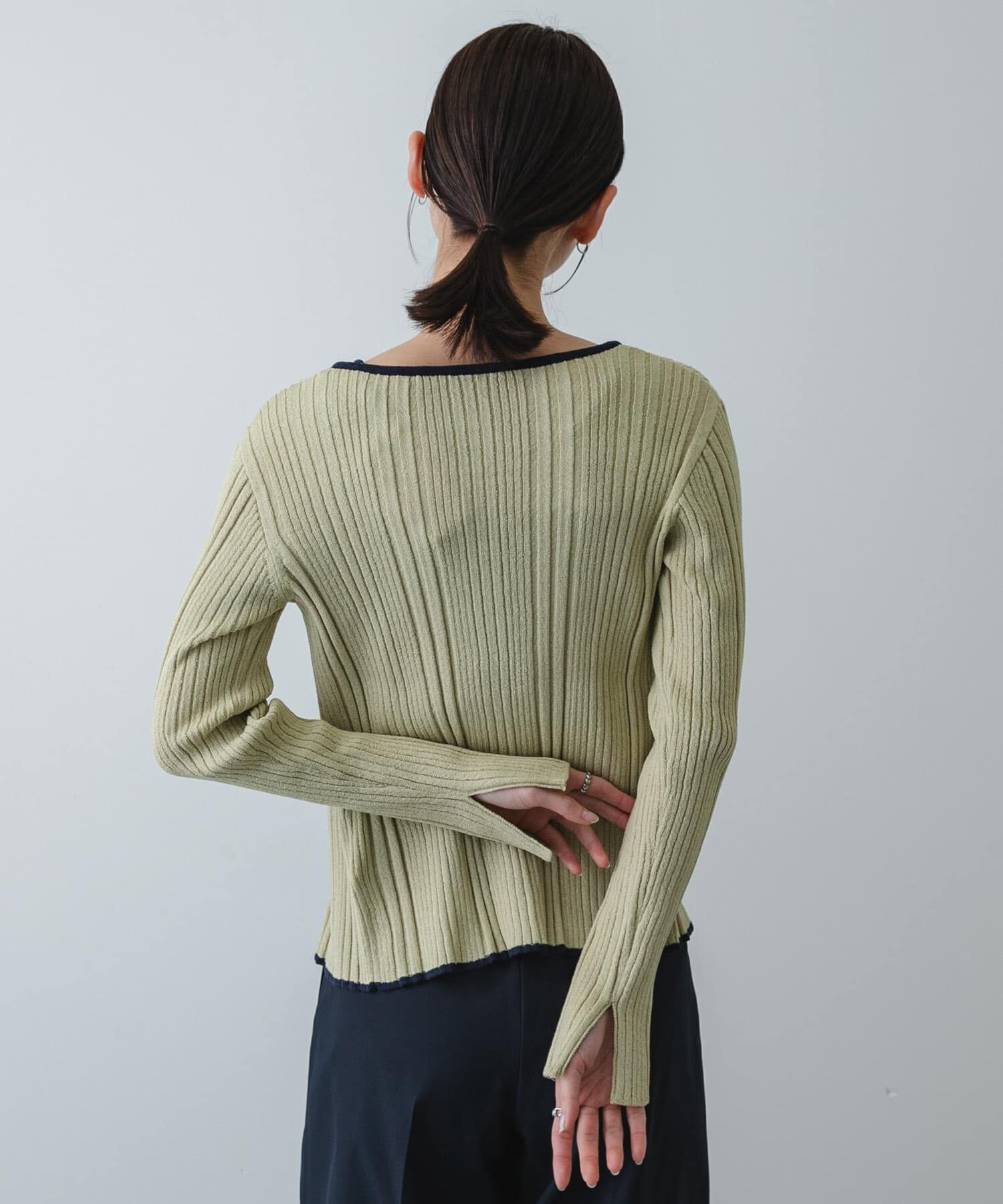 SENSE OF PLACE by URBAN RESEARCH「『洗濯可』2WAYニットアンサンブル」|ニット・セーター|