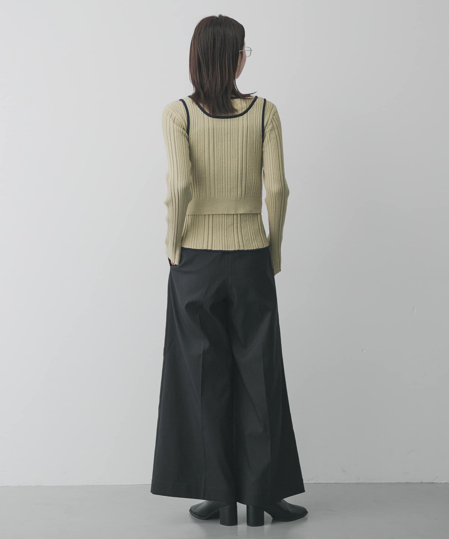 SENSE OF PLACE by URBAN RESEARCH「『洗濯可』2WAYニットアンサンブル」|ニット・セーター|