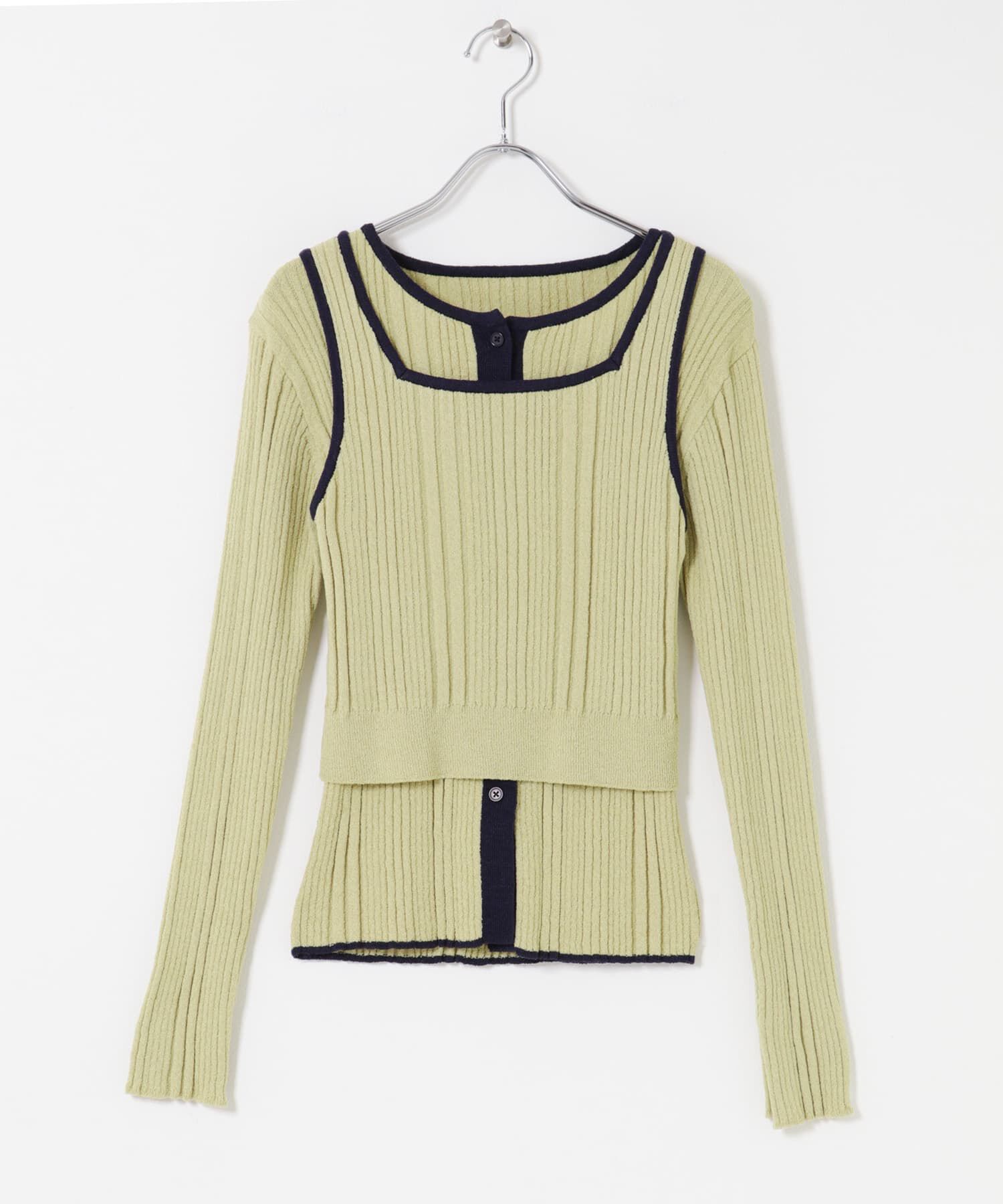 SENSE OF PLACE by URBAN RESEARCH「『洗濯可』2WAYニットアンサンブル」|ニット・セーター|