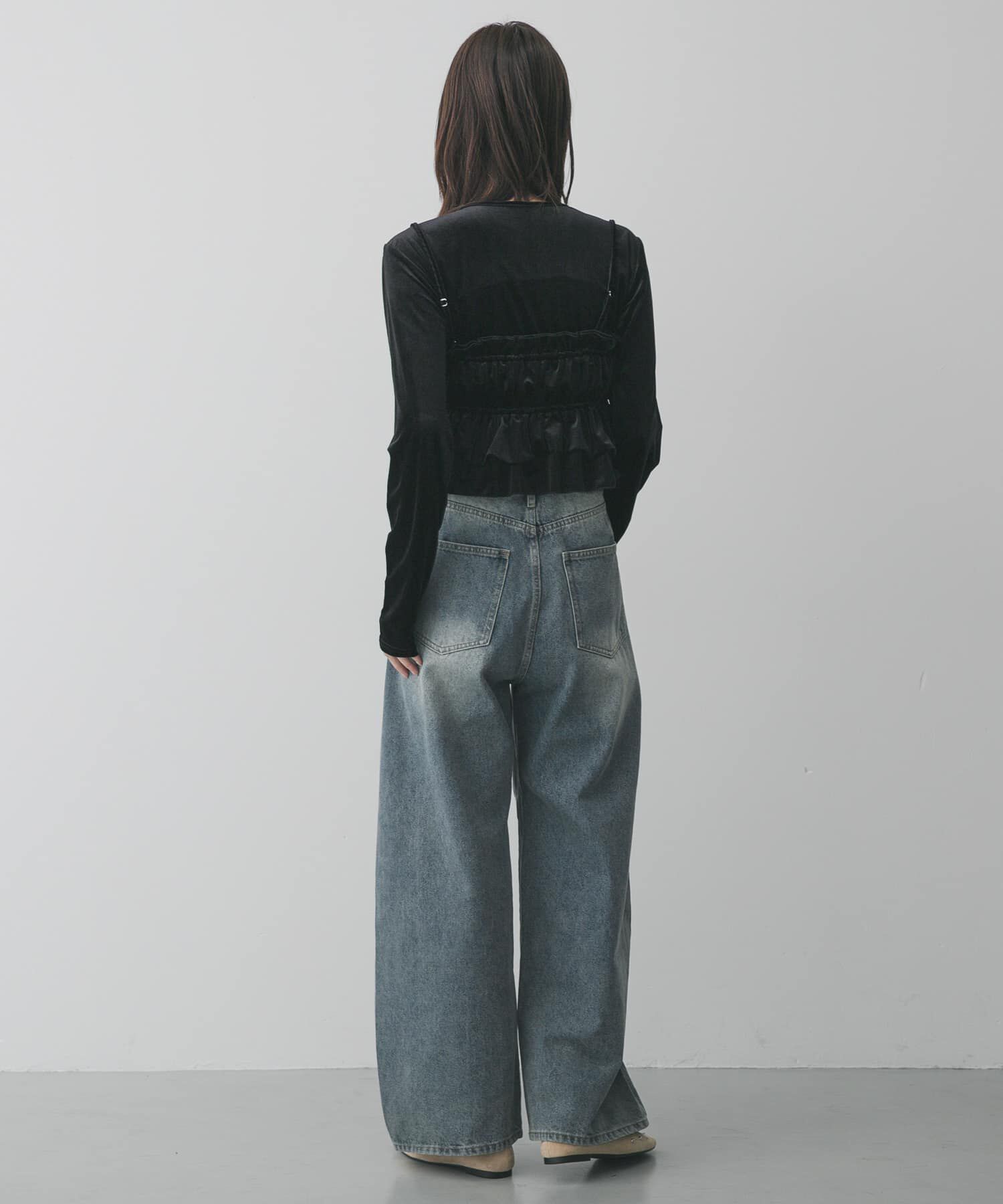 SENSE OF PLACE by URBAN RESEARCH「スタッズフラットシューズ」|パンプス|