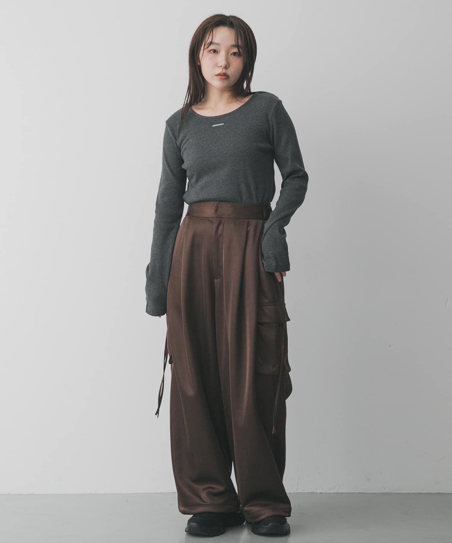 SENSE OF PLACE by URBAN RESEARCH「プレートツキバレエネックトップ」|Tシャツ・カットソー|