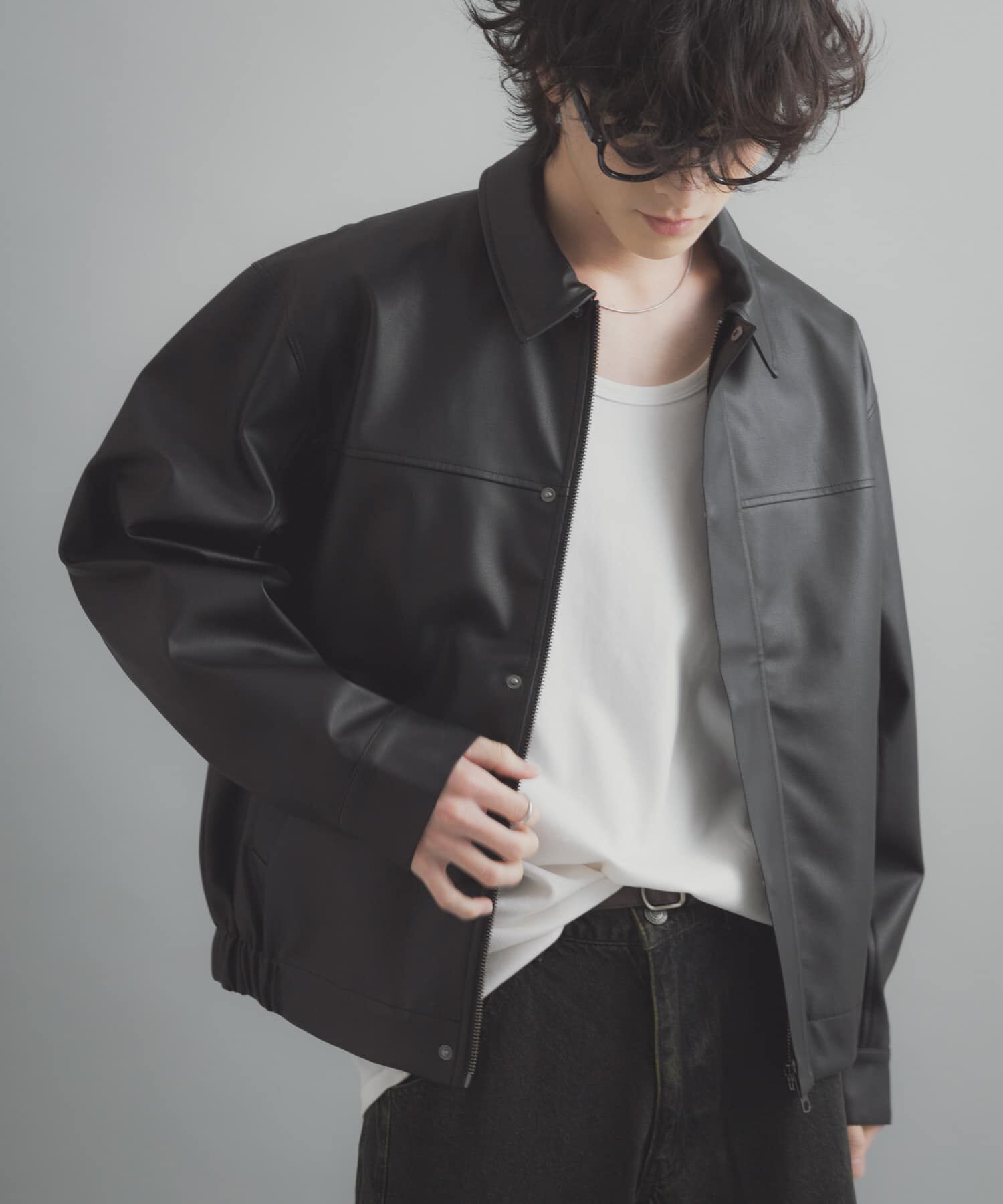 SENSE OF PLACE by URBAN RESEARCH「FLジップブルゾン」|ブルゾン・スタジャン|