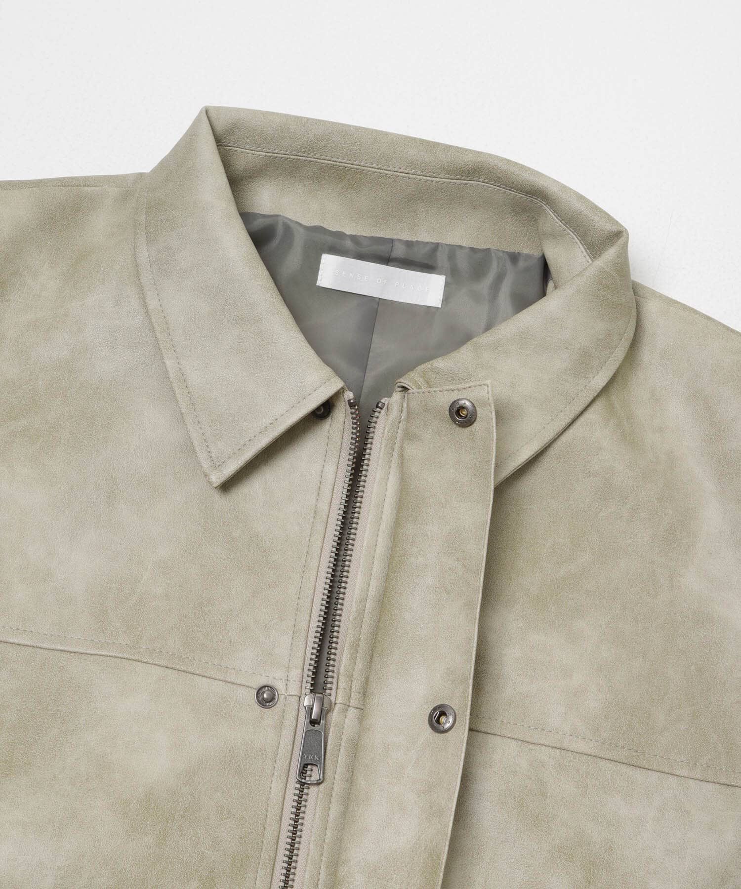 SENSE OF PLACE by URBAN RESEARCH「FLジップブルゾン」|ブルゾン・スタジャン|