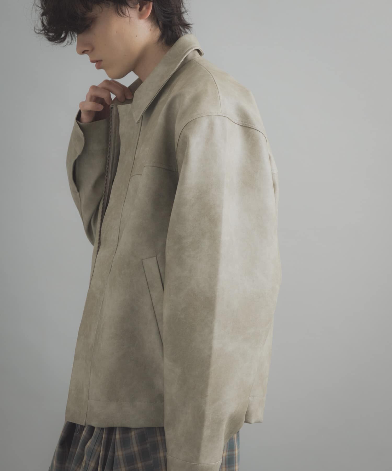 SENSE OF PLACE by URBAN RESEARCH「FLジップブルゾン」|ブルゾン・スタジャン|