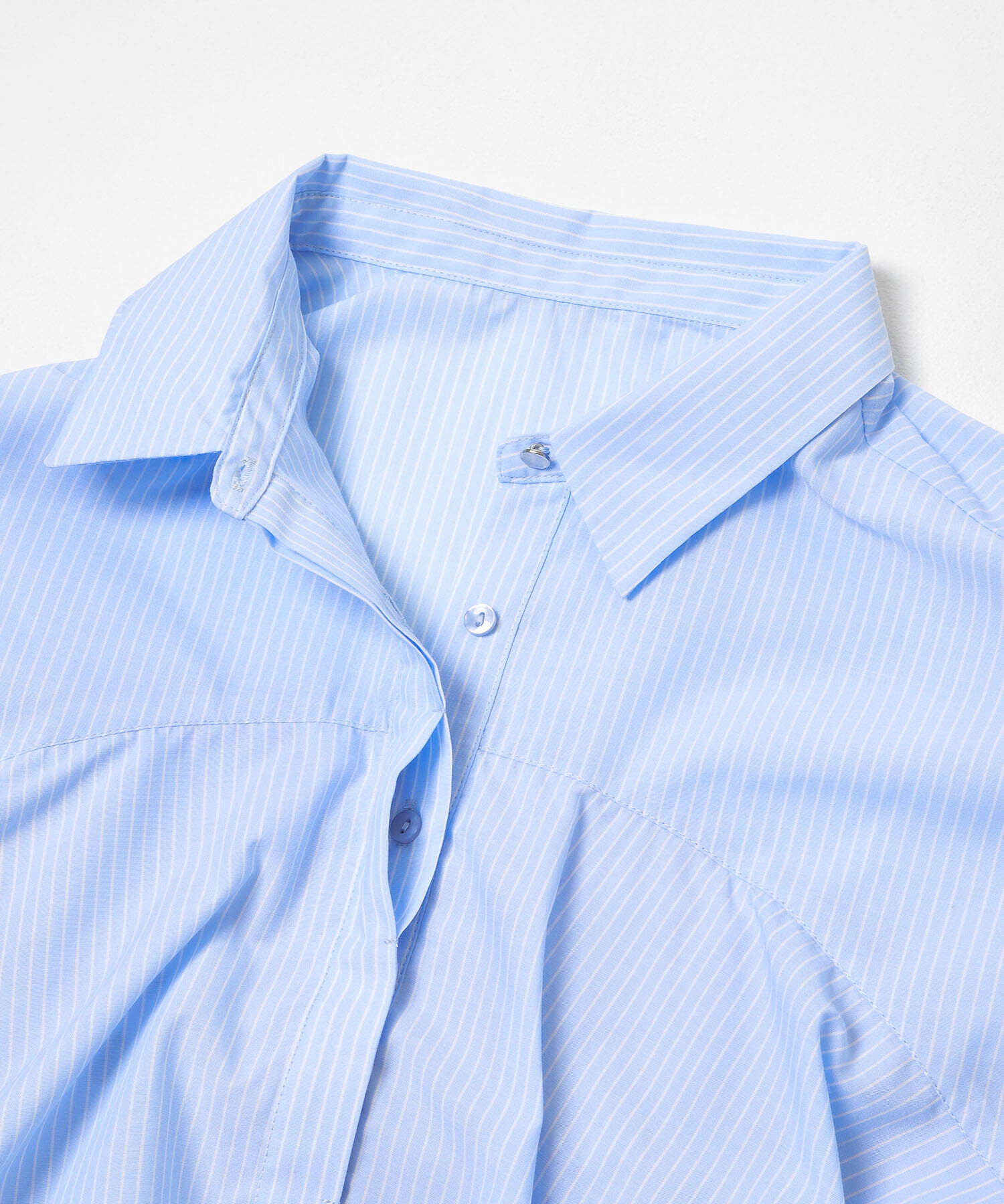 SENSE OF PLACE by URBAN RESEARCH「『イージーケア』シルバーボタンバルーンシャツ」|シャツ・ブラウス|