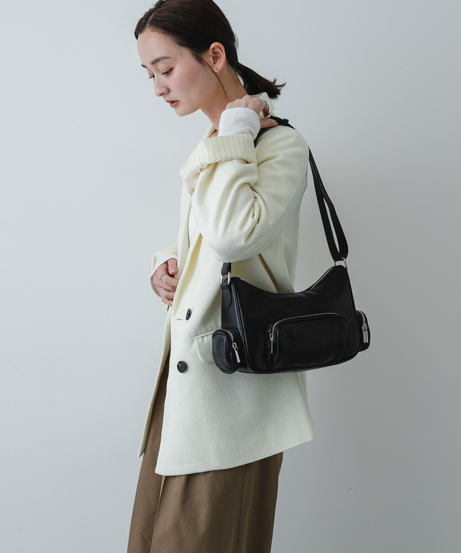 SENSE OF PLACE by URBAN RESEARCH「3Pポケットバッグ」|ショルダー・メッセンジャー|