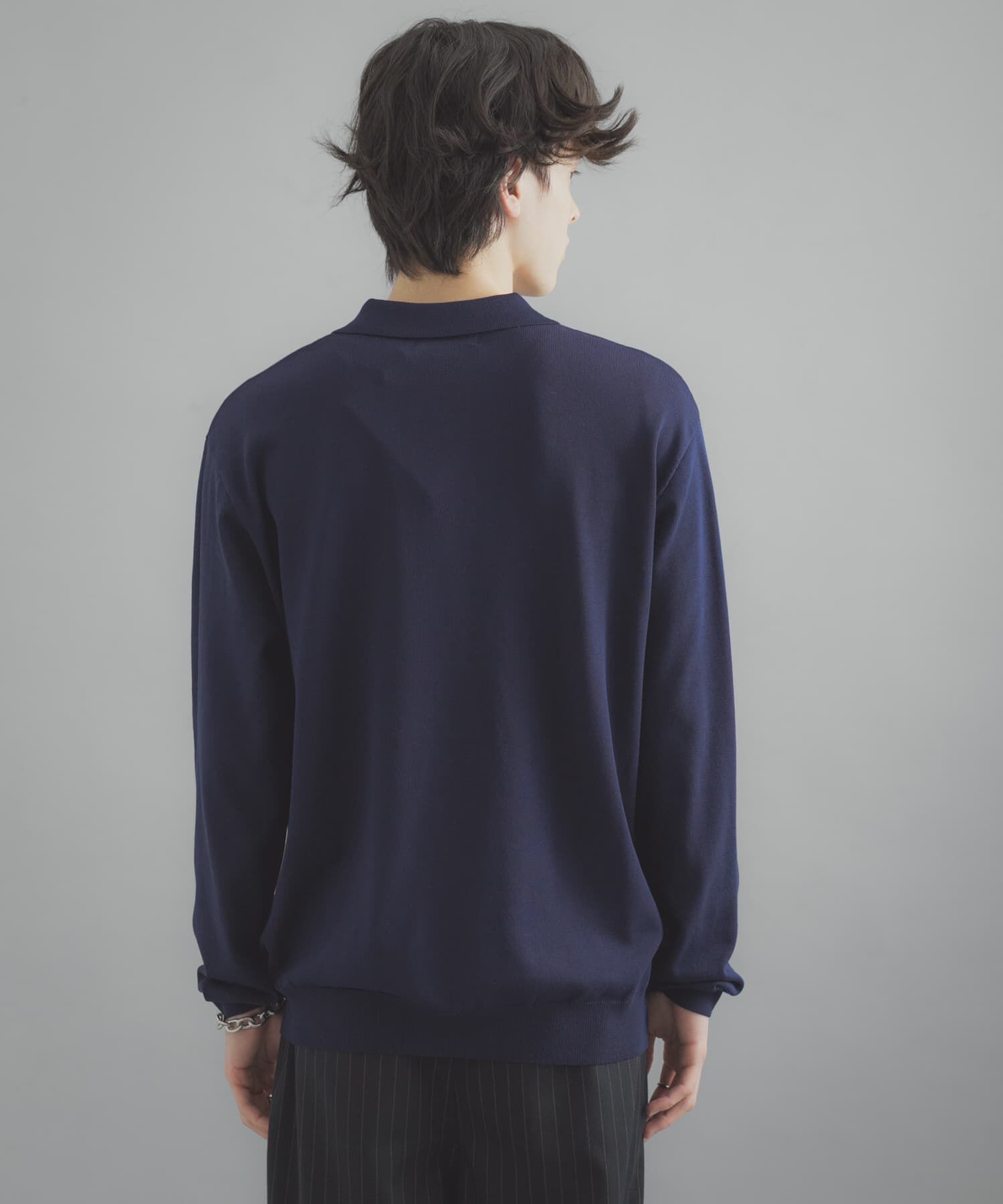 SENSE OF PLACE by URBAN RESEARCH「『洗濯可/防花粉』SKIN Proofニットポロシャツ」|ニット・セーター|