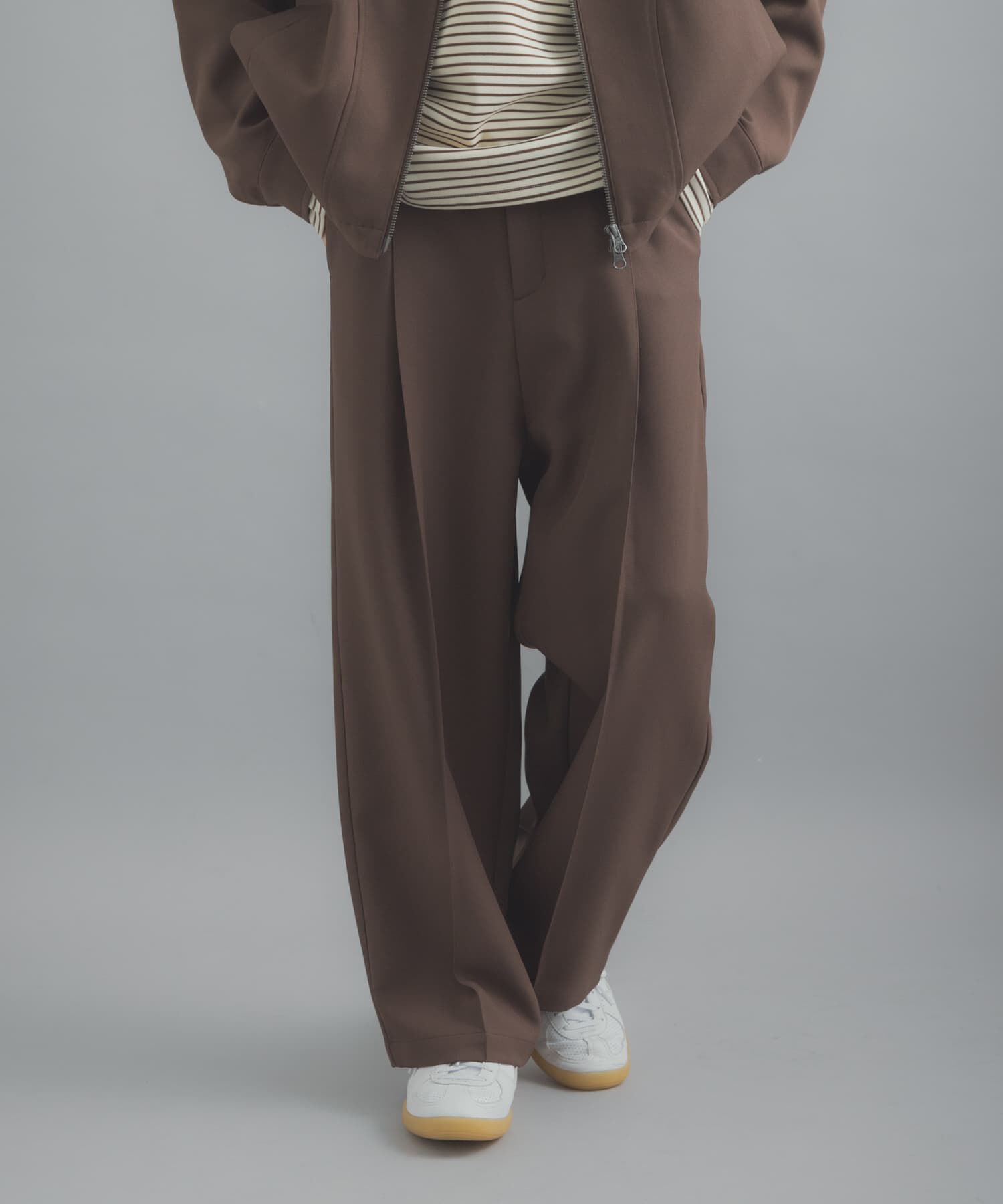 SENSE OF PLACE by URBAN RESEARCH「『撥水/防花粉』SKIN Proofタックワイドパンツ」|その他|