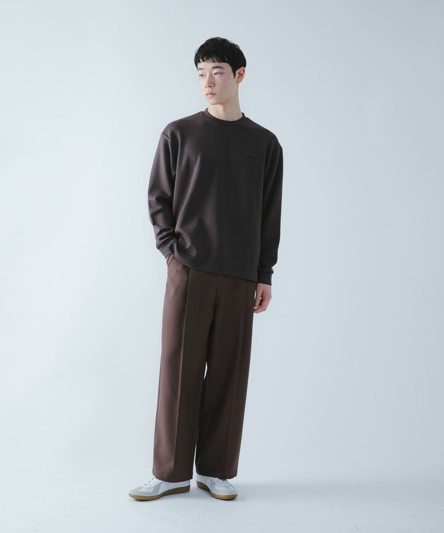 SENSE OF PLACE by URBAN RESEARCH「『撥水/防花粉』SKIN Proofタックワイドパンツ」|その他|