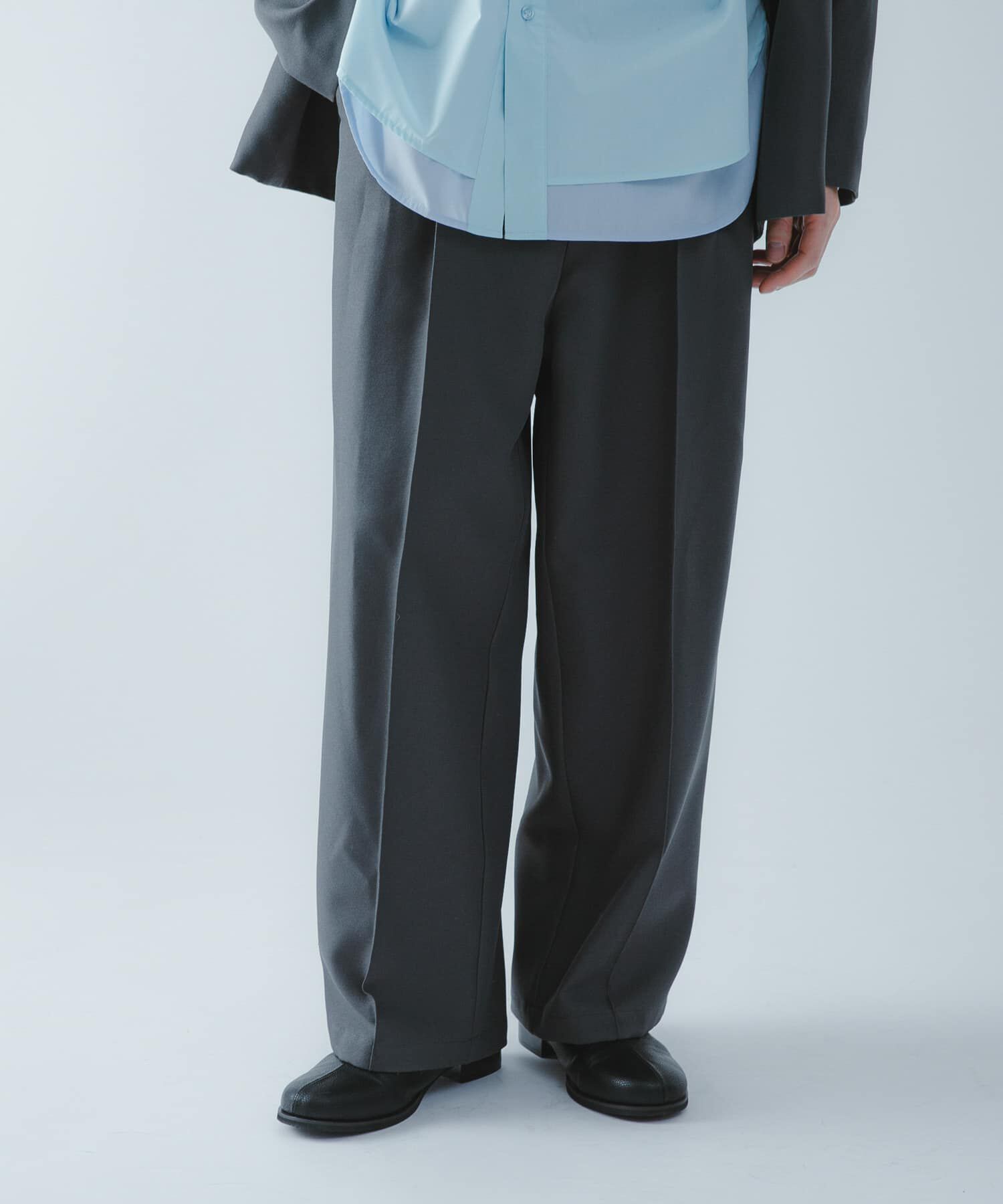 SENSE OF PLACE by URBAN RESEARCH「『撥水/防花粉』SKIN Proofタックワイドパンツ」|その他|