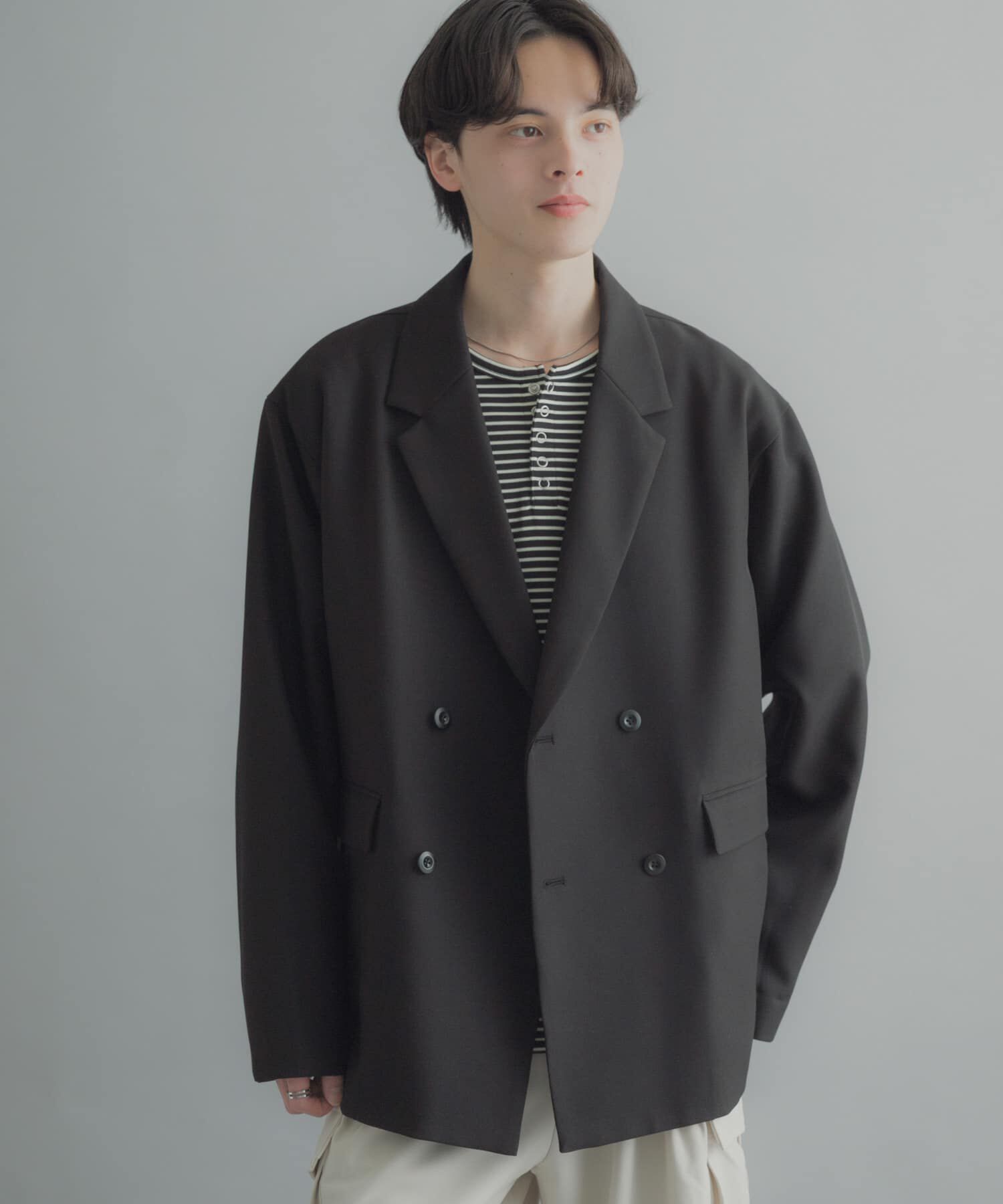 SENSE OF PLACE by URBAN RESEARCH「『撥水/防花粉』SKIN Proofダブルテーラードジャケット」|その他|