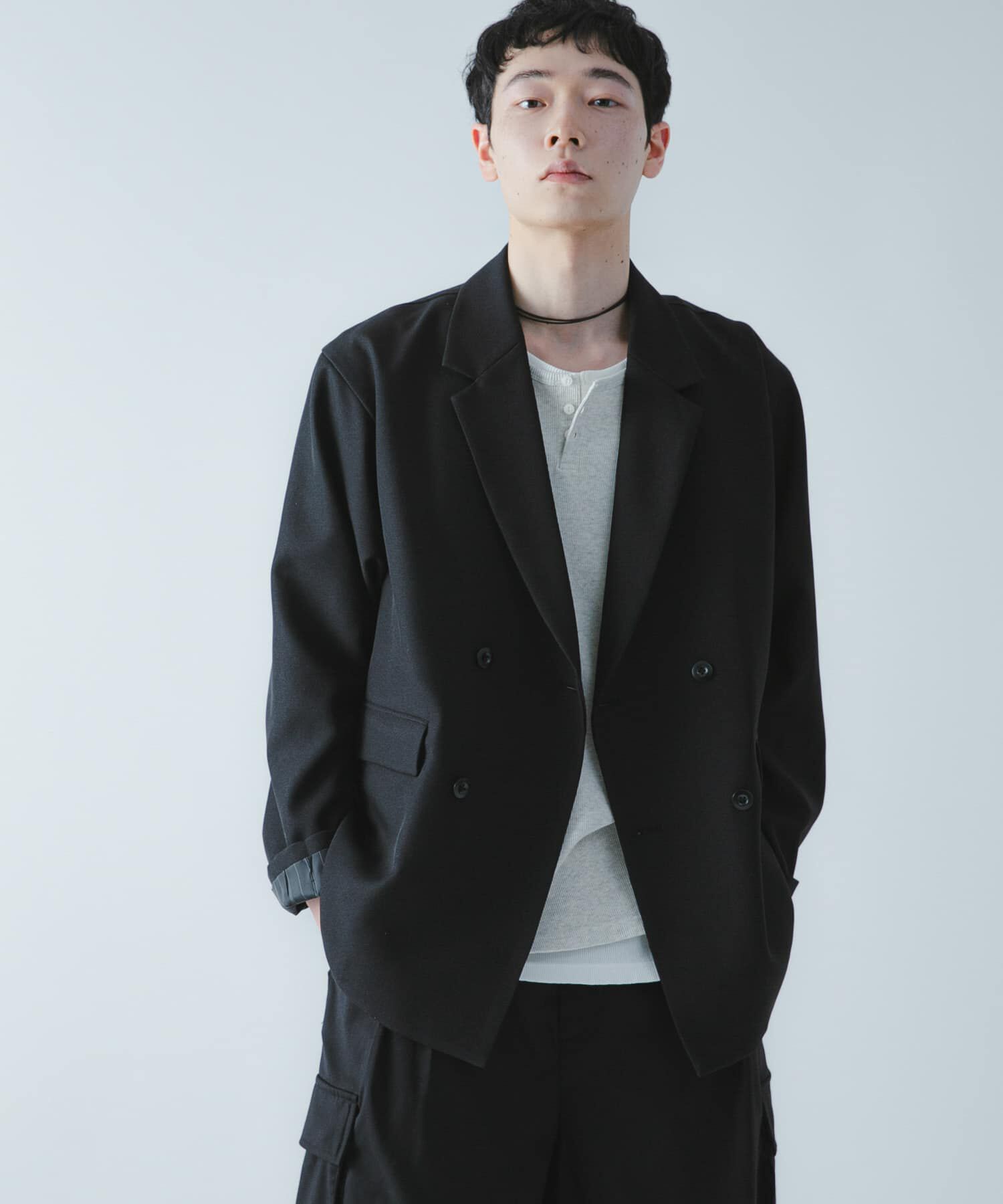 SENSE OF PLACE by URBAN RESEARCH「『撥水/防花粉』SKIN Proofダブルテーラードジャケット」|その他|