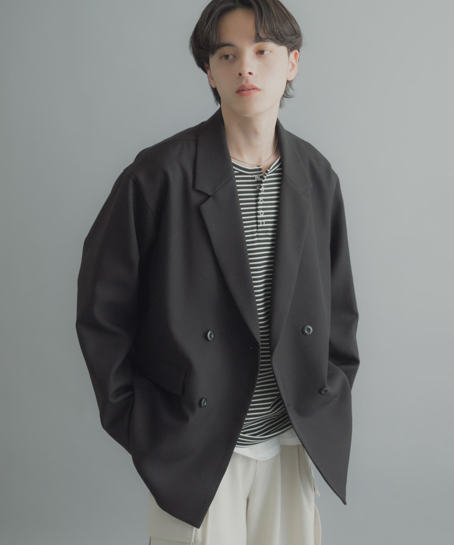 SENSE OF PLACE by URBAN RESEARCH「『撥水/防花粉』SKIN Proofダブルテーラードジャケット」|その他|