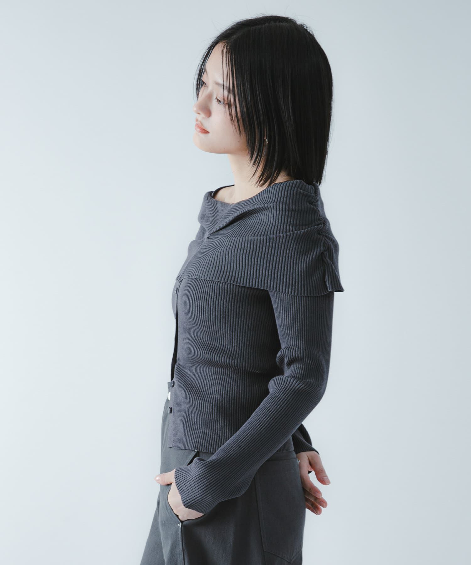 SENSE OF PLACE by URBAN RESEARCH「『洗濯可/防花粉』SKINProofオフショルセーター」|ニット・セーター|