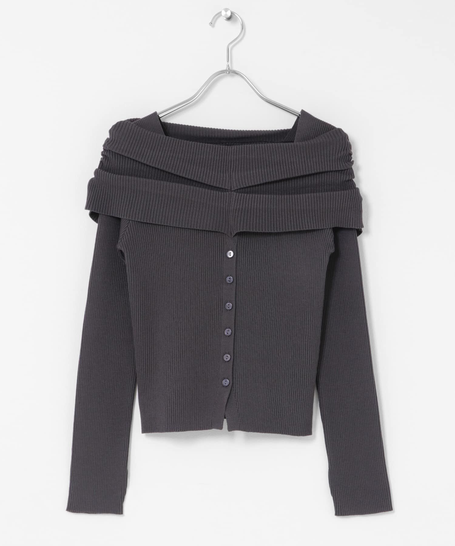 SENSE OF PLACE by URBAN RESEARCH「『洗濯可/防花粉』SKINProofオフショルセーター」|ニット・セーター|