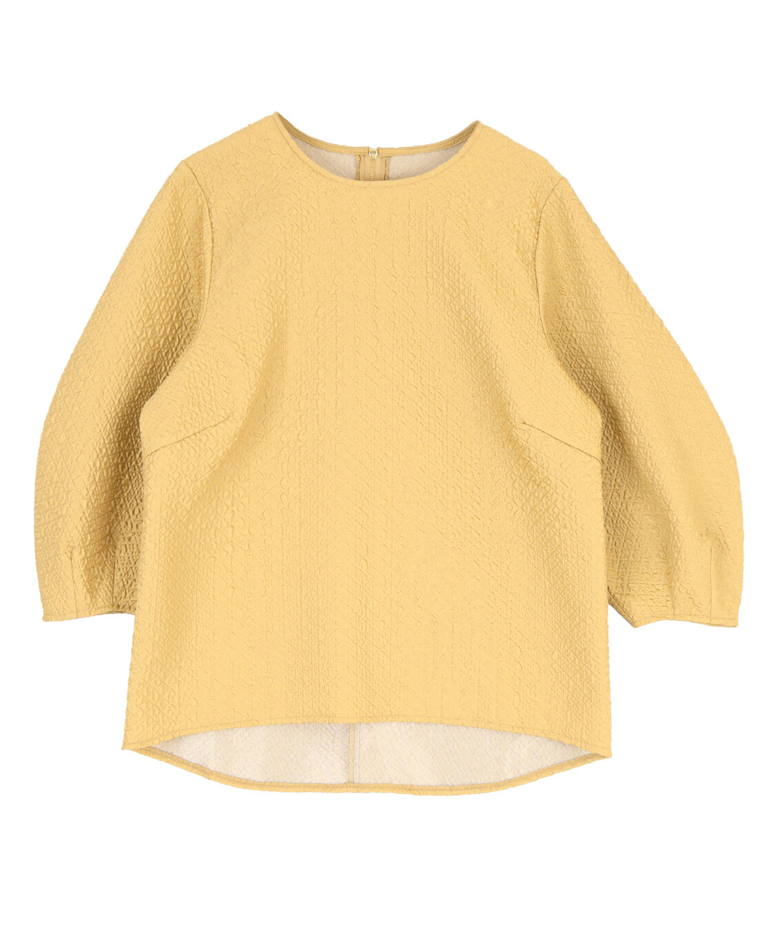 ur's「ふくれジャガードコクーンスリーブトップス」|Tシャツ・カットソー|イエローオーカー