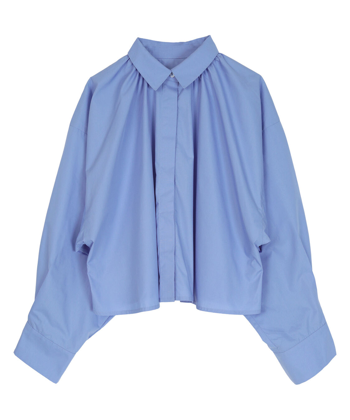 ur's「クロップドギャザーフォルムシャツ」|シャツ・ブラウス|