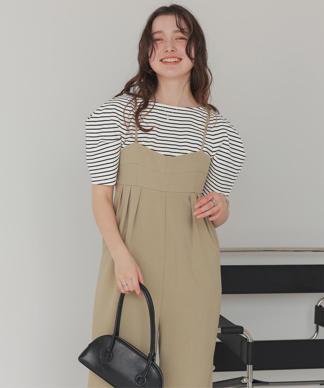 titivate「フォルムスリーブ5分袖カットソー」|Tシャツ・カットソー|