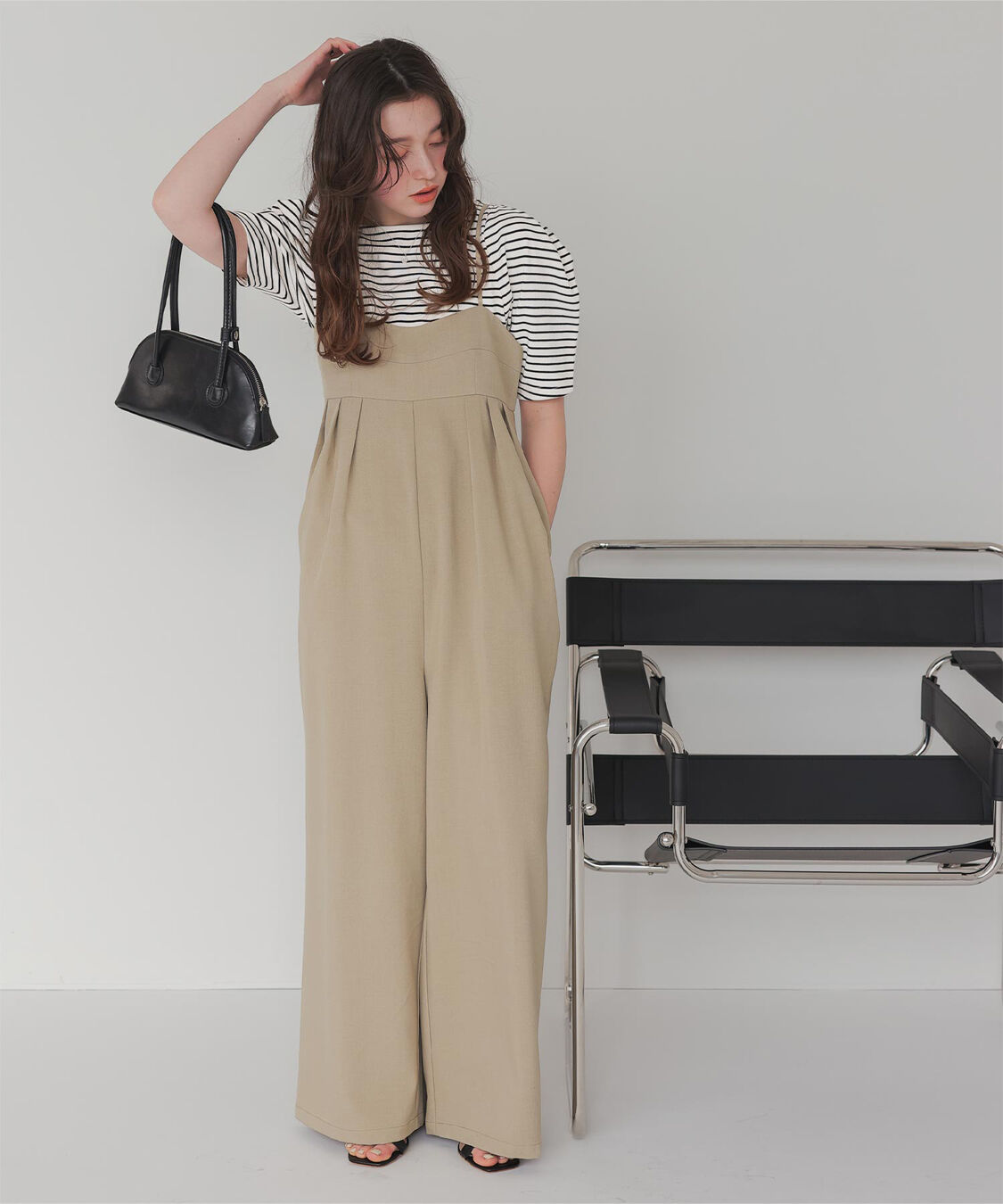 titivate「フォルムスリーブ5分袖カットソー」|Tシャツ・カットソー|