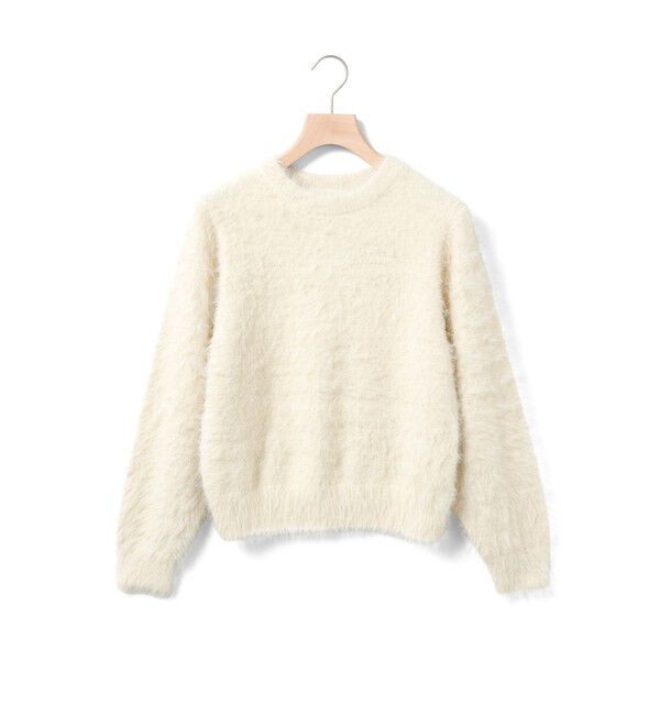 MARMARMAR「MARMARMAR シャギーニットプルオーバー」|ニット・セーター|