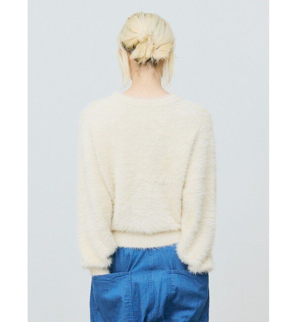 MARMARMAR「MARMARMAR シャギーニットプルオーバー」|ニット・セーター|