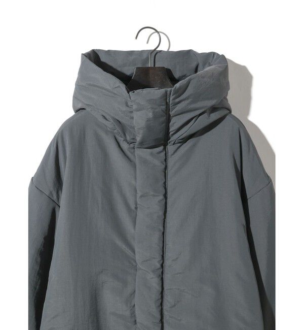 MIDIUMISOLID「MIDIUMISOLID フード付きパディングブルゾン」|その他|